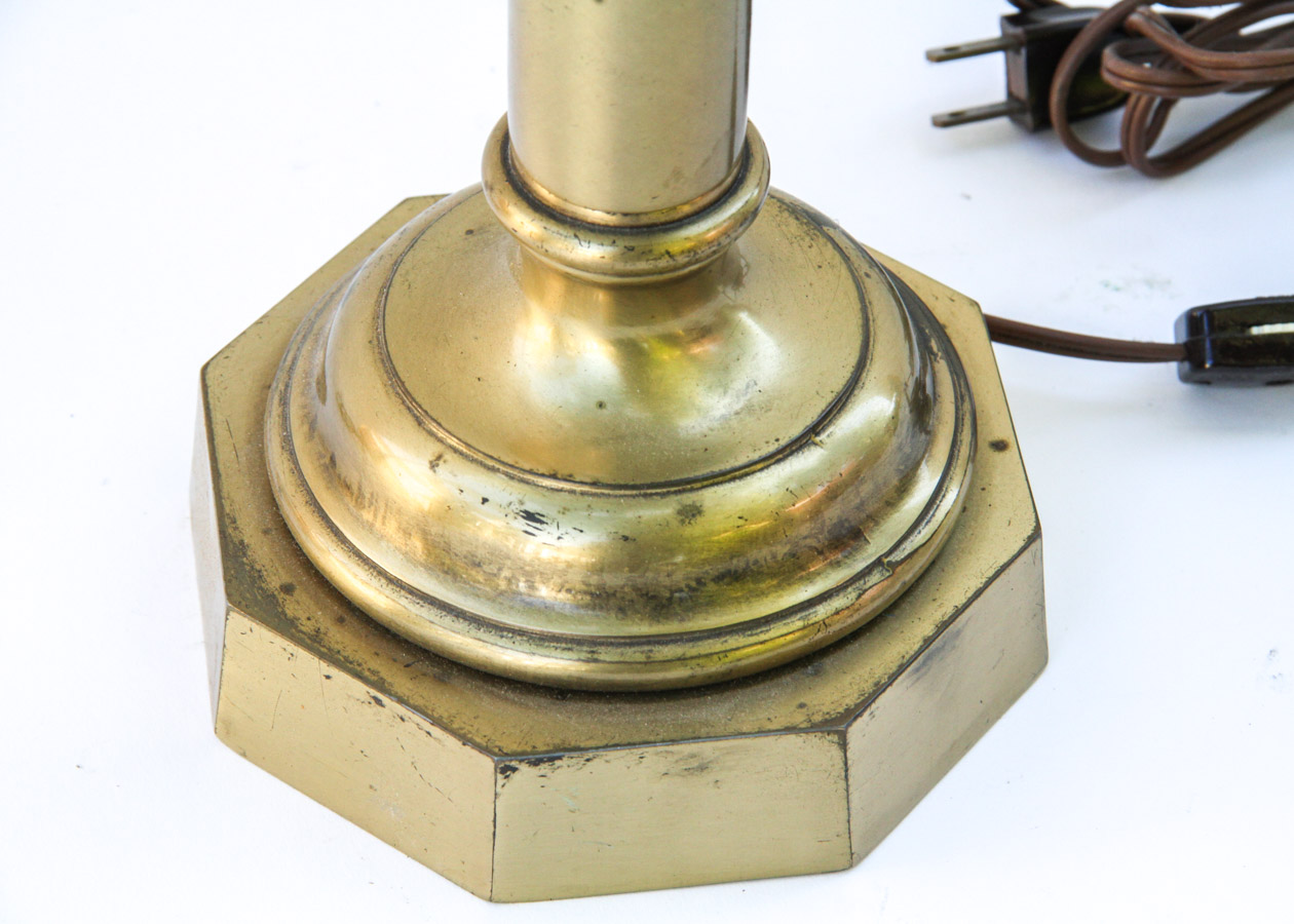 Assortment of Vintage Brass Lamps