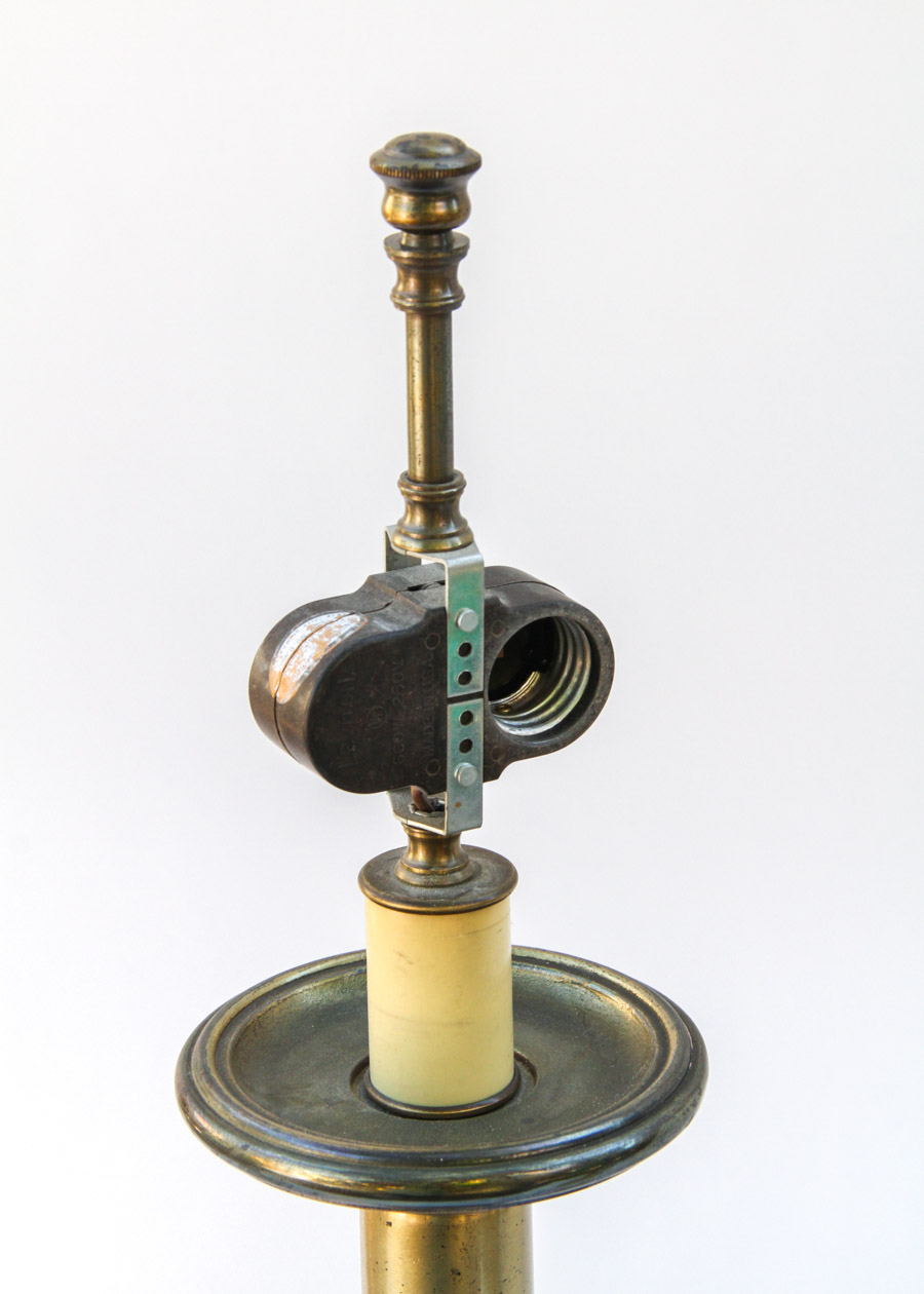 Assortment of Vintage Brass Lamps