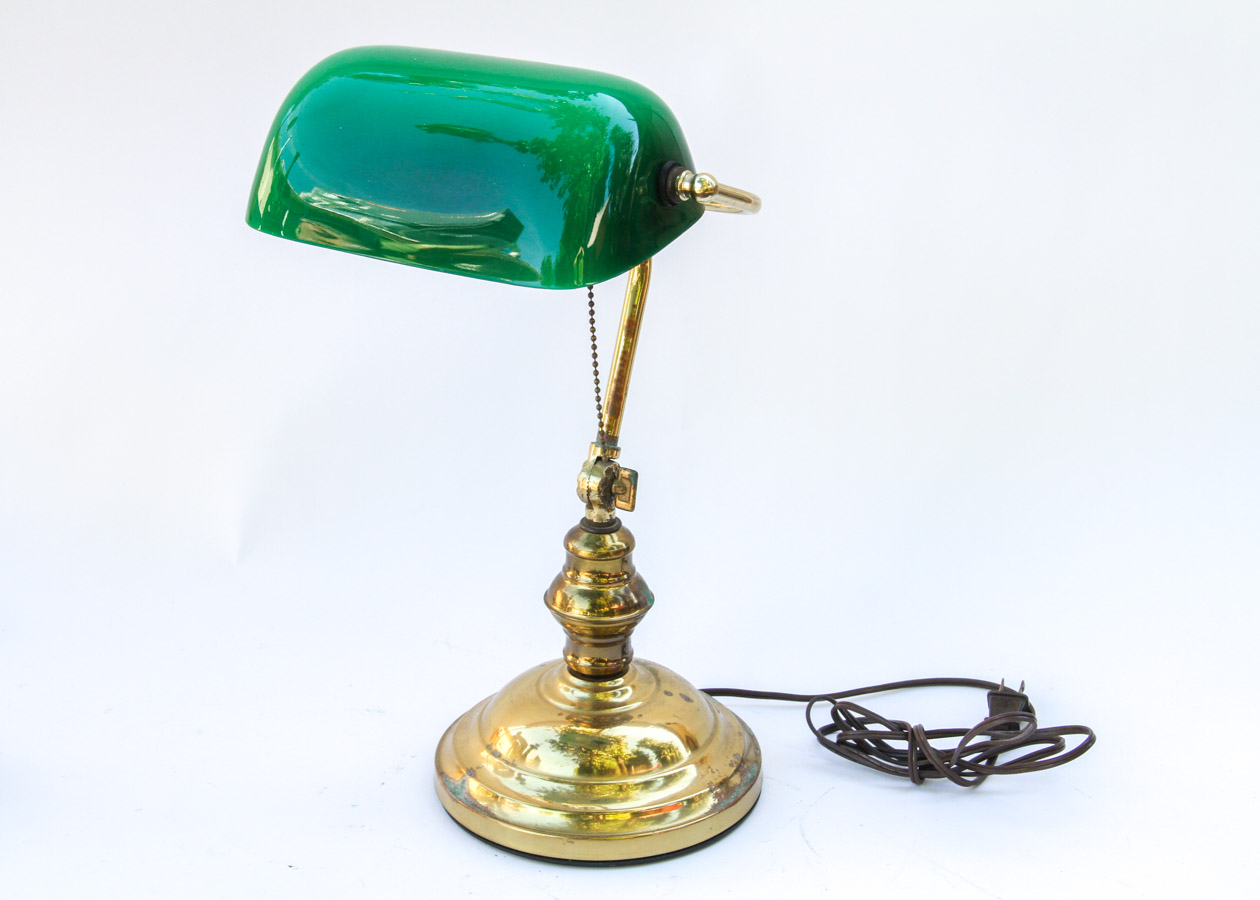 Assortment of Vintage Brass Lamps