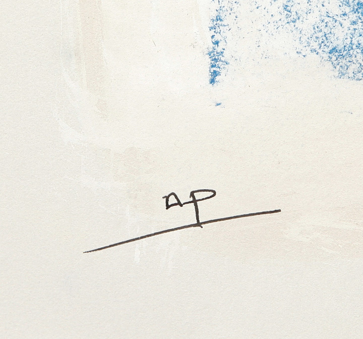 Fairchild Paris Original Mixed Media Chanel/Twiggy Signed AP