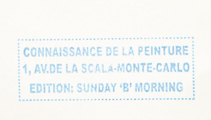 Fairchild Paris Original Mixed Media Chanel/Twiggy Signed AP