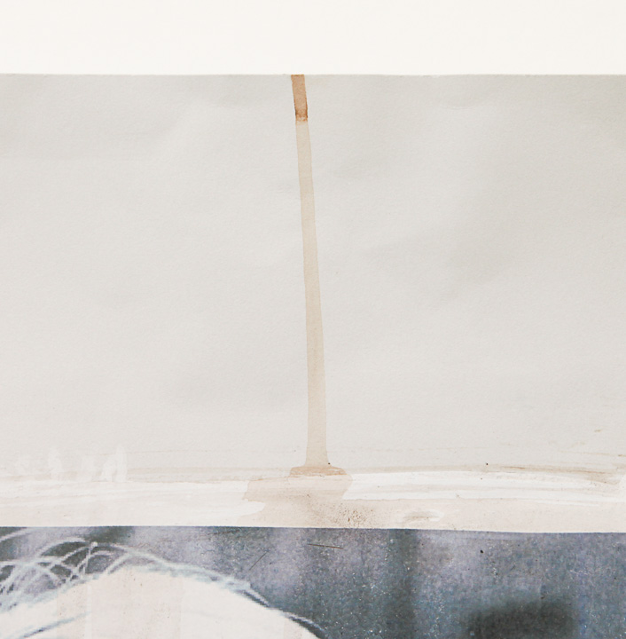 Fairchild Paris Original Mixed Media Chanel/Twiggy Signed AP