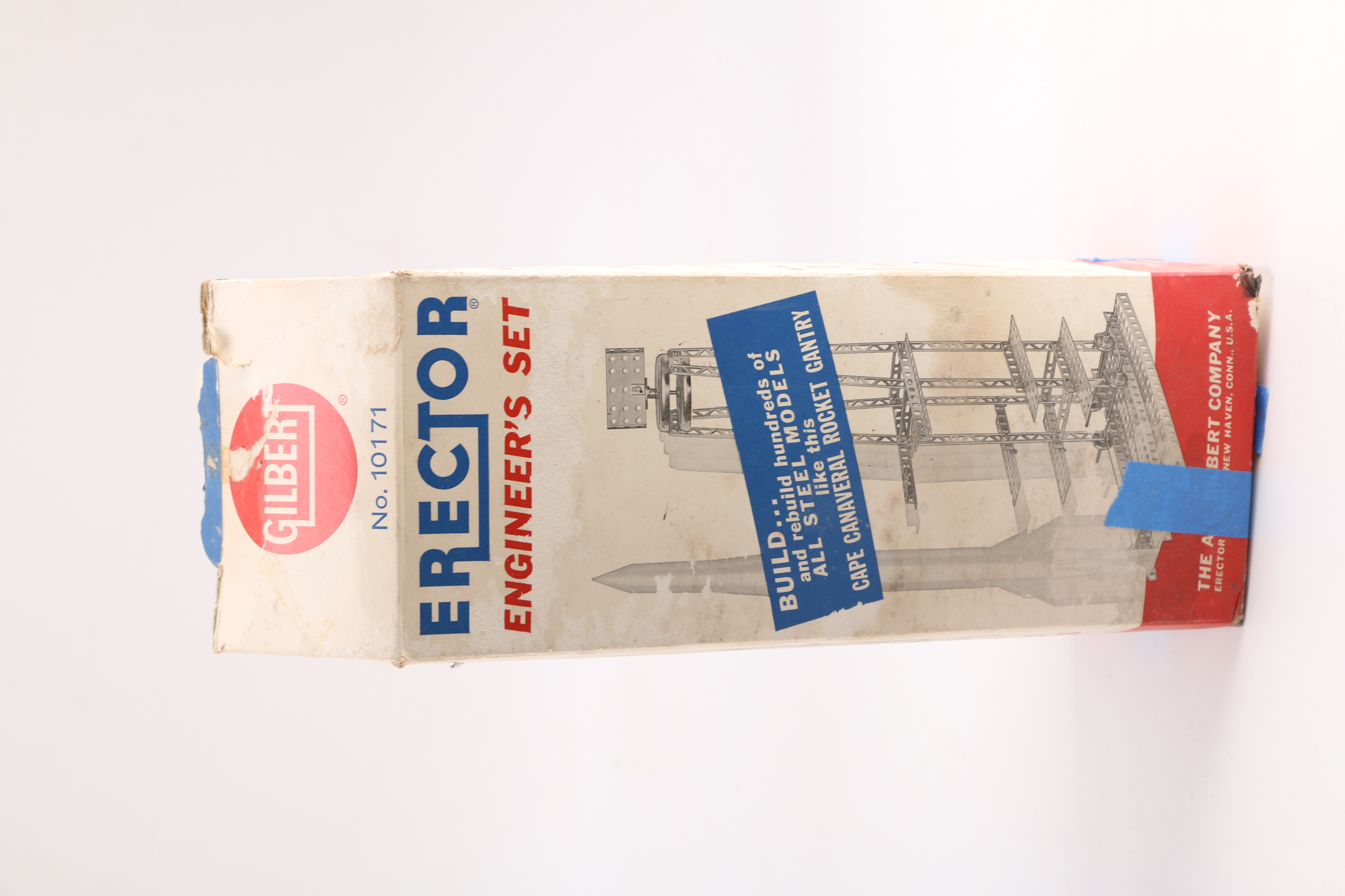 Vintage "Magnastiks" and Erector Toy Set