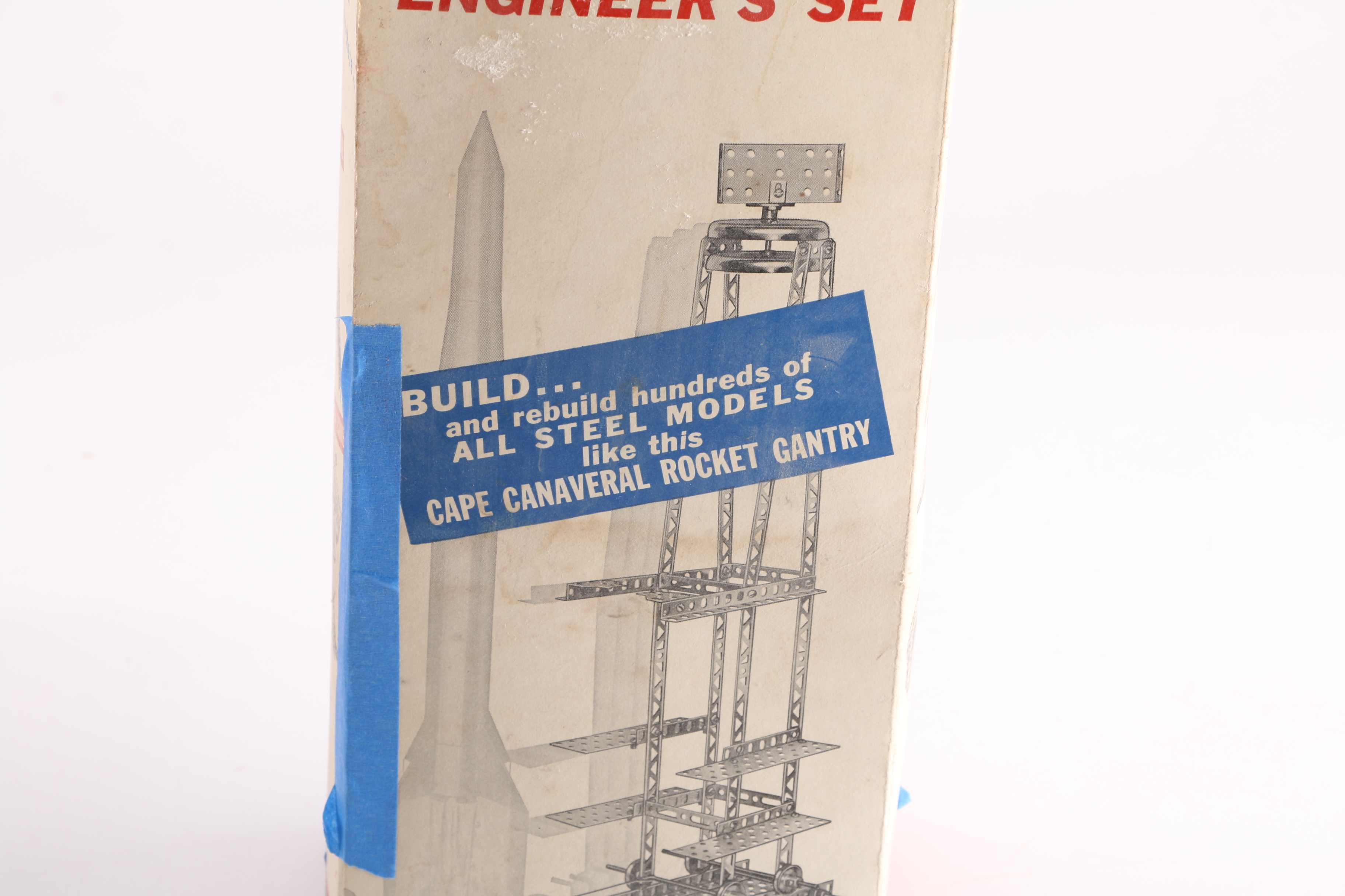 Vintage "Magnastiks" and Erector Toy Set