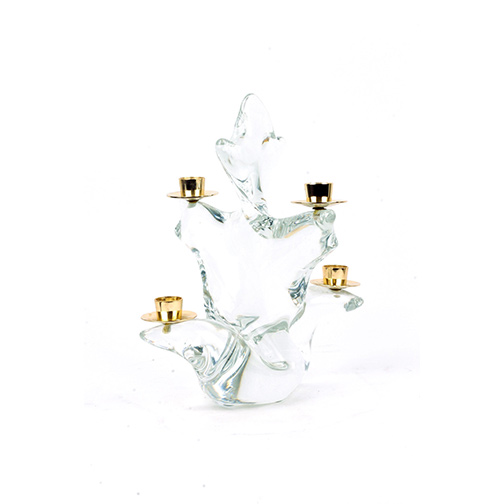 Crystal Wave Candelabra