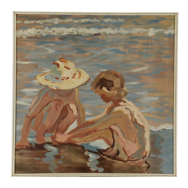 Stephen Kaye Large Original Oil on Canvas