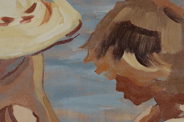 Stephen Kaye Large Original Oil on Canvas