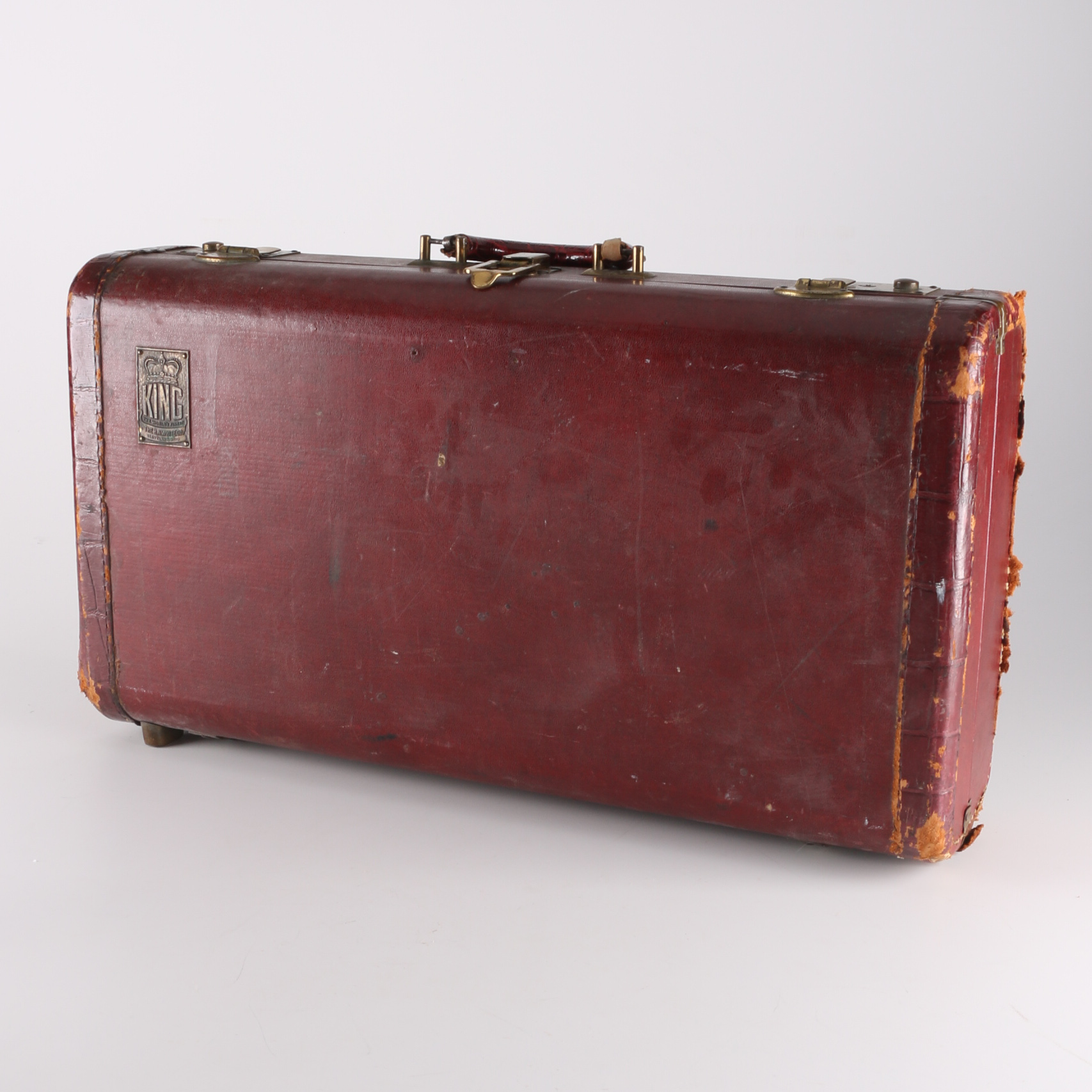 Vintage B Flat Carl Fischer Trumpet In King Case