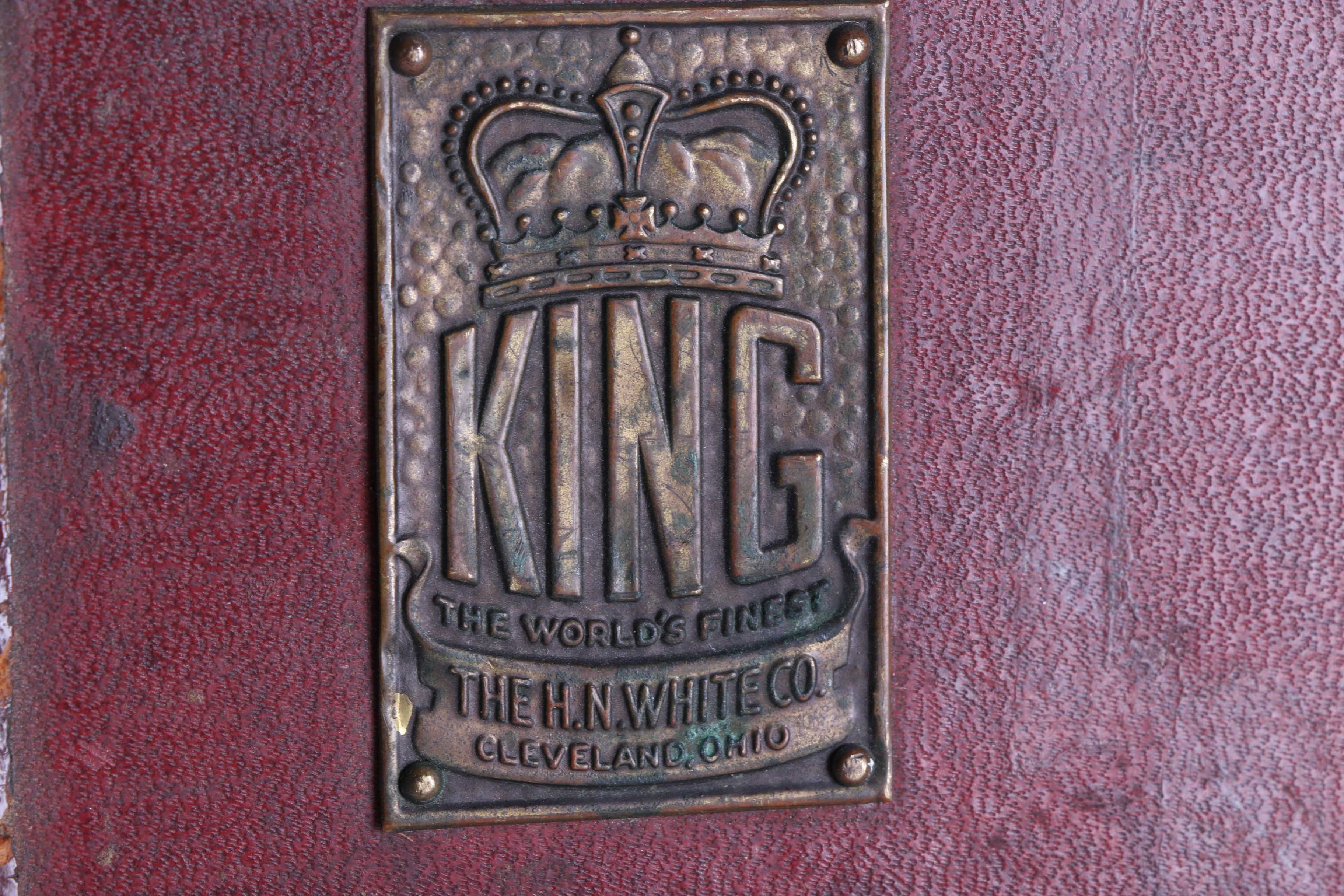 Vintage B Flat Carl Fischer Trumpet In King Case