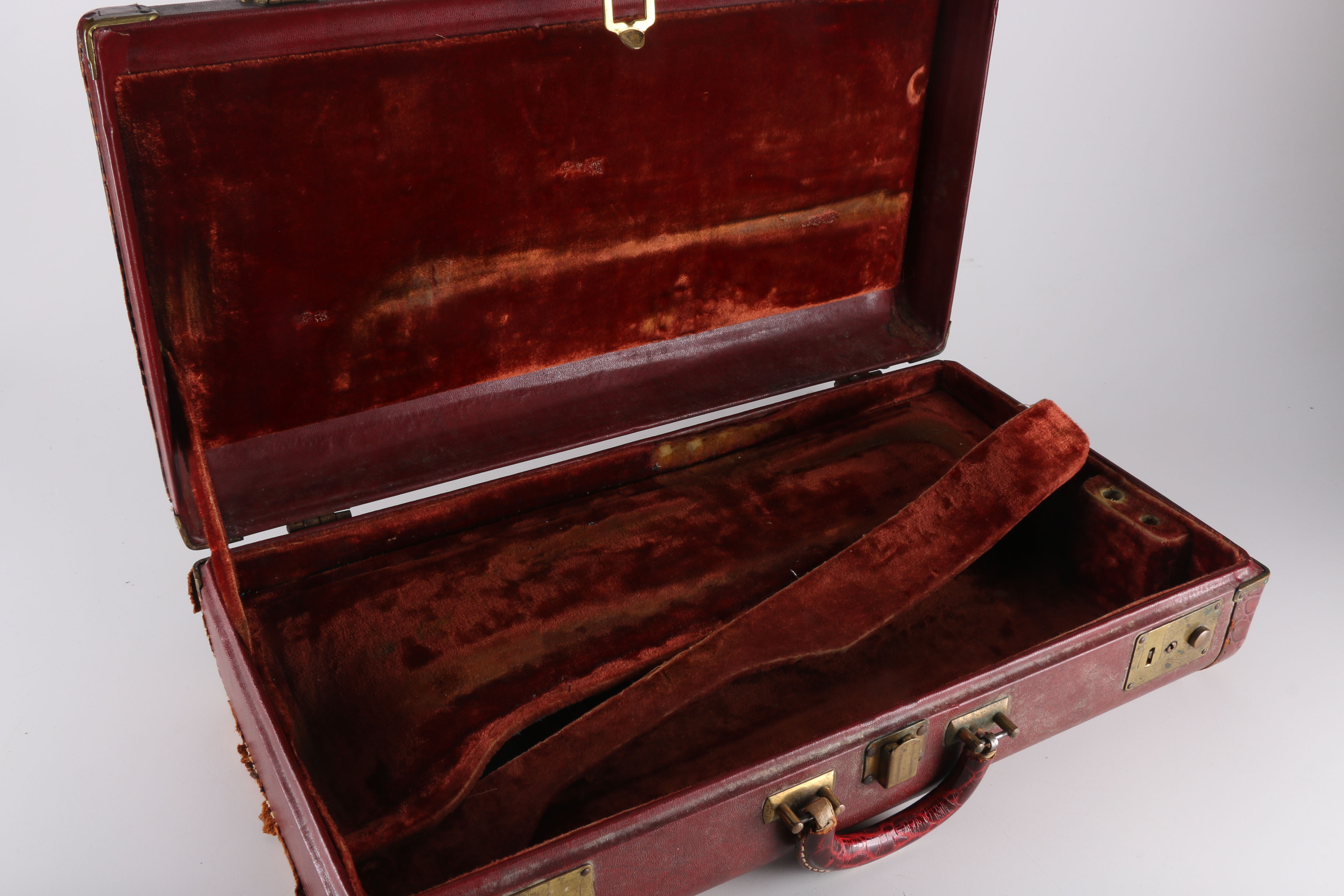 Vintage B Flat Carl Fischer Trumpet In King Case