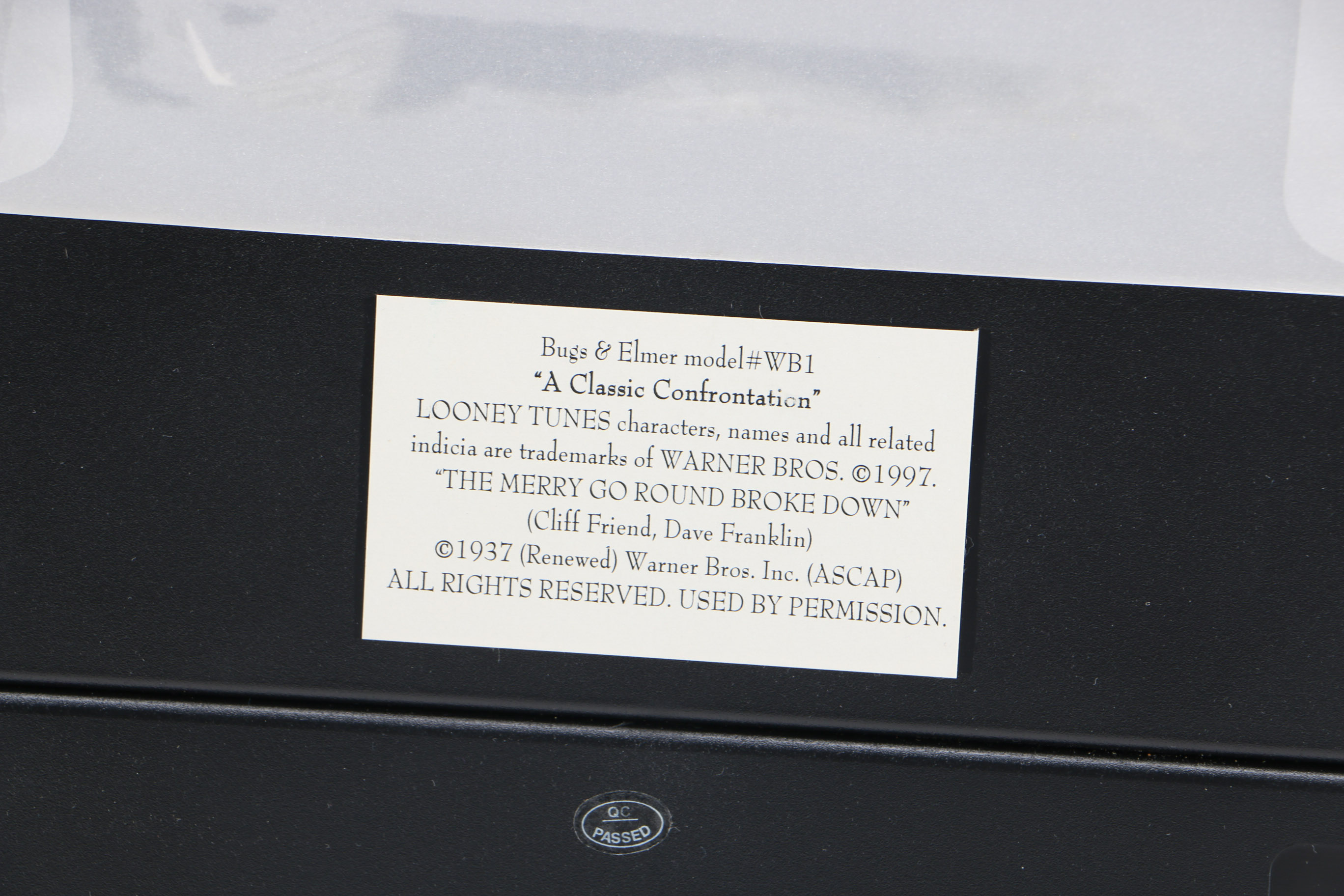 Looney Tunes Animated Wall Art "A Classic Confrontation"