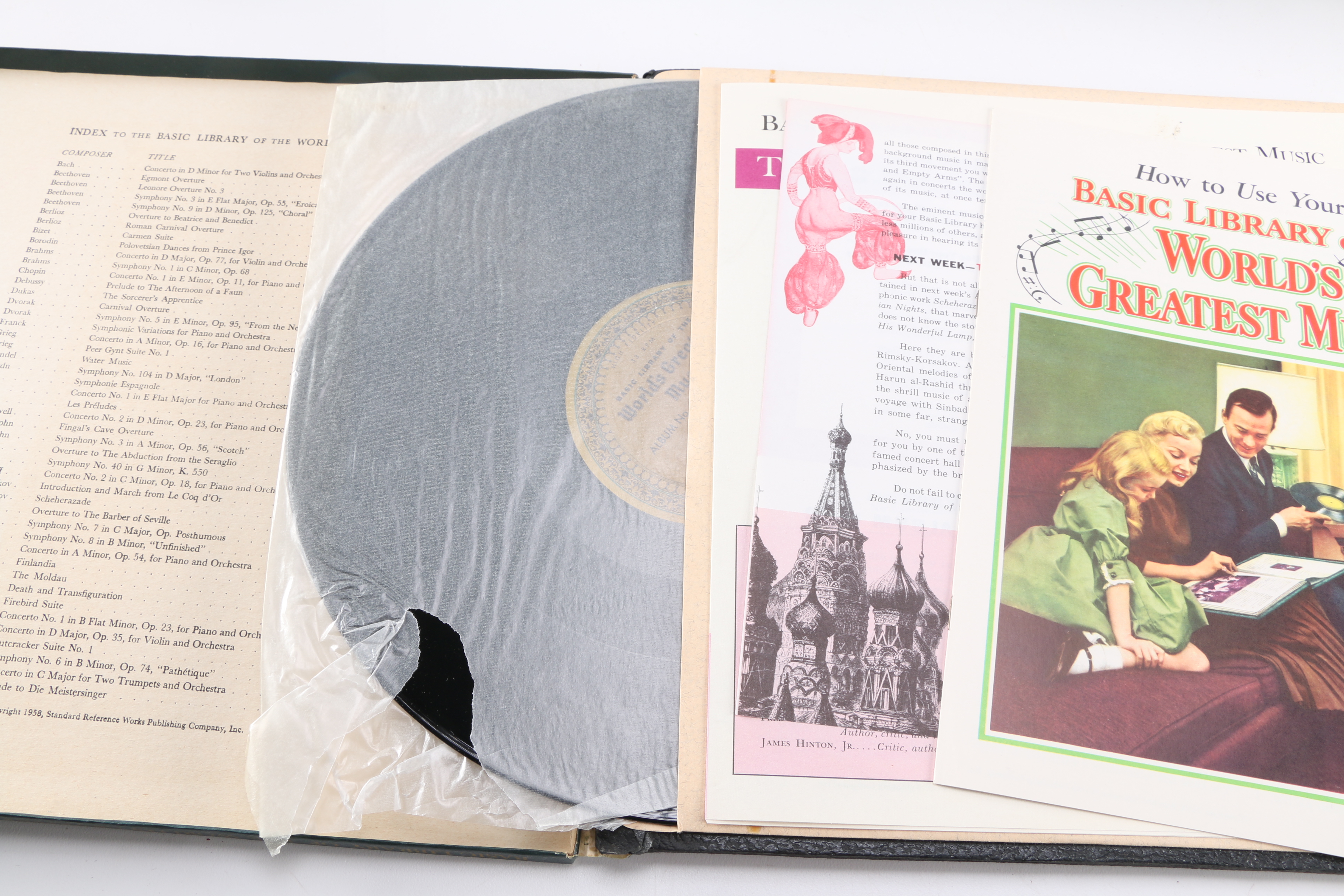 1950s Classical Music Record Albums and Listening Guides