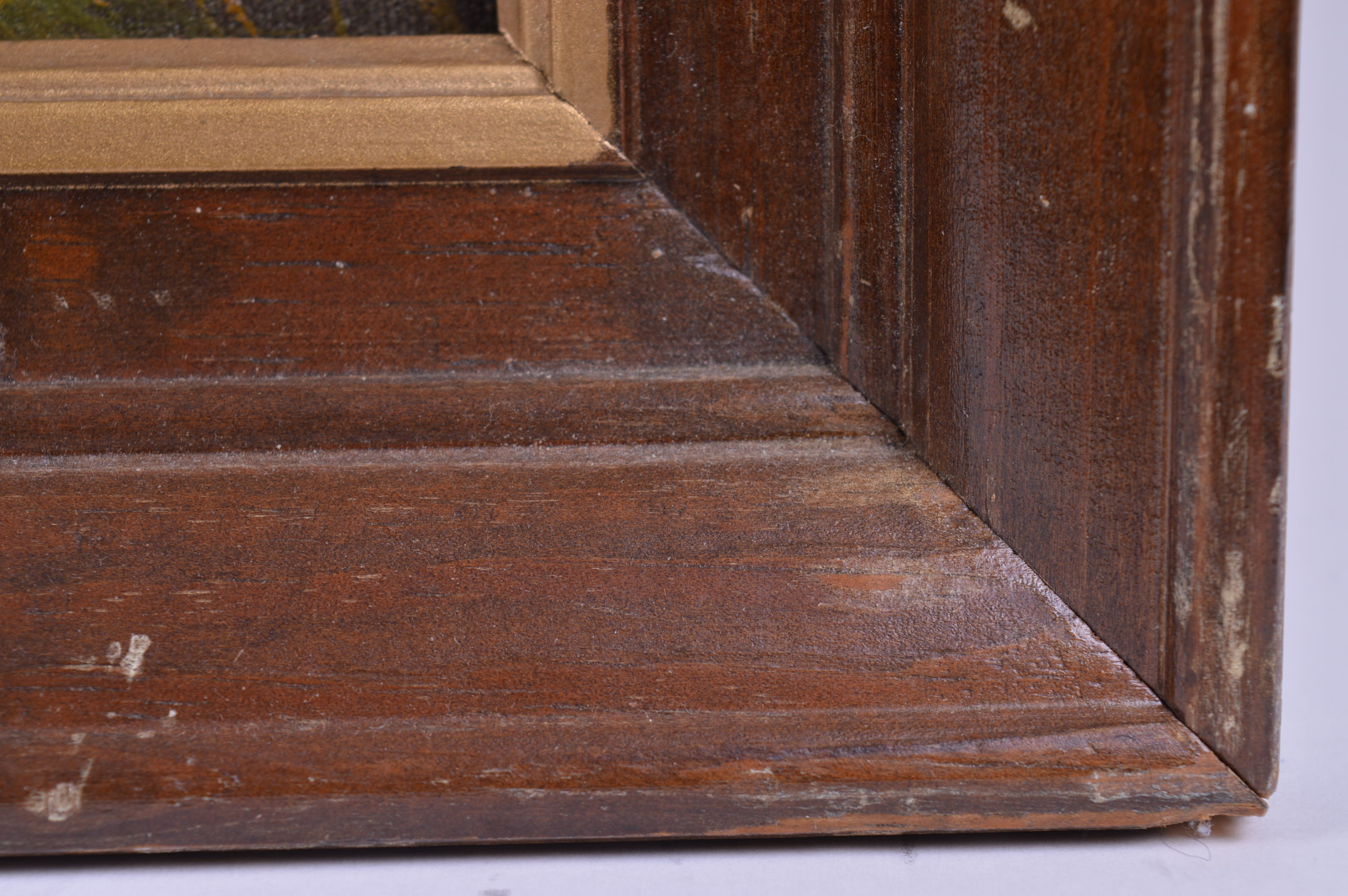 Framed Scenic Oil Painting by R. Smith