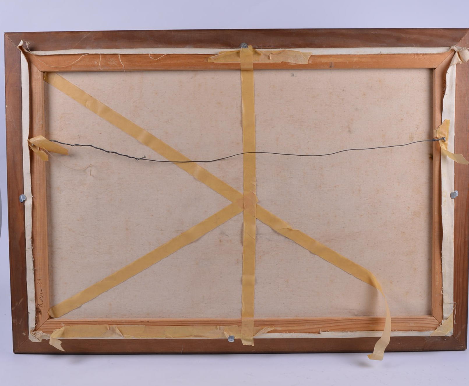 Framed Scenic Oil Painting by R. Smith