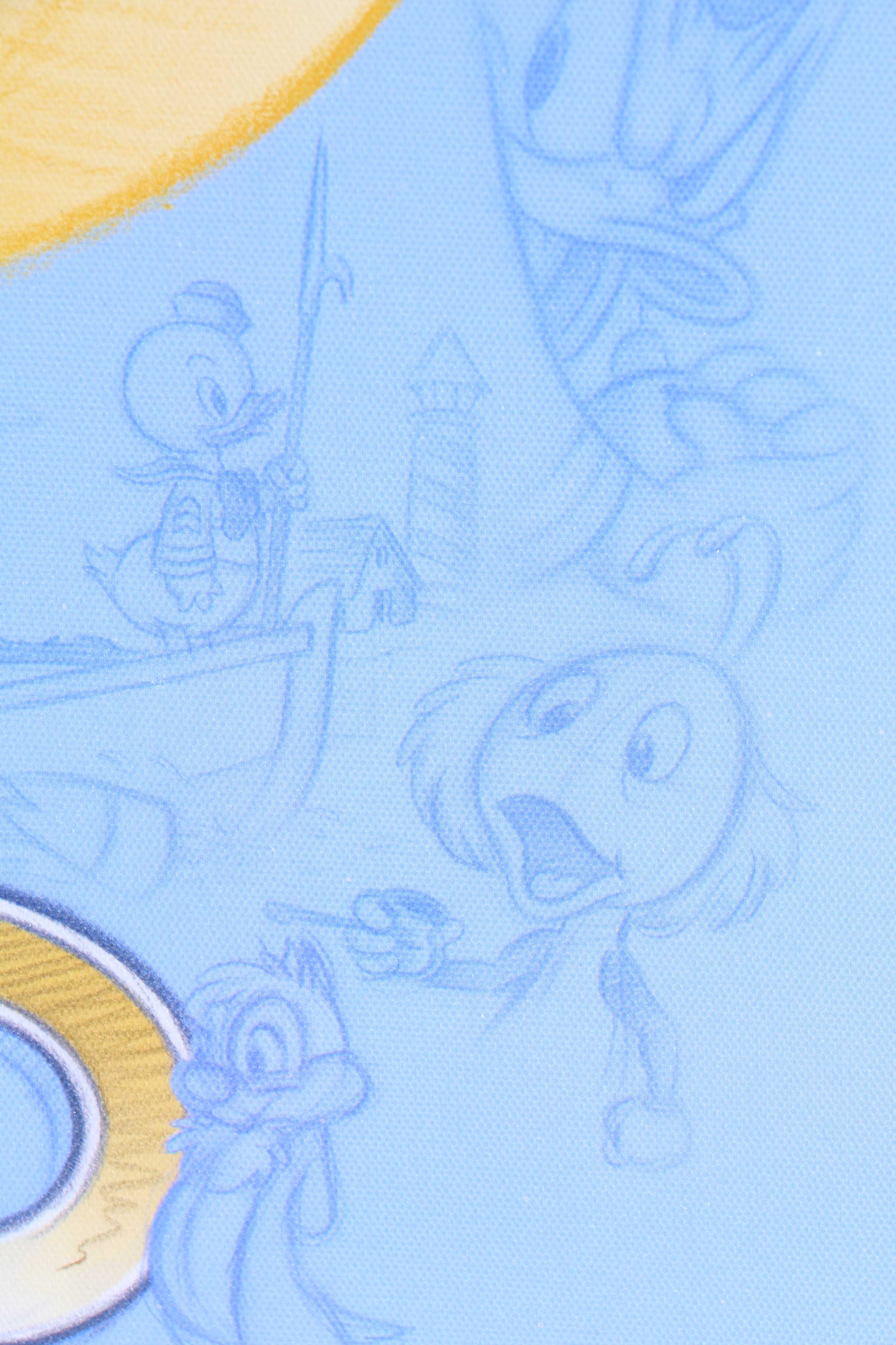 Giclee on Canvas Board of Disney's Donald Duck