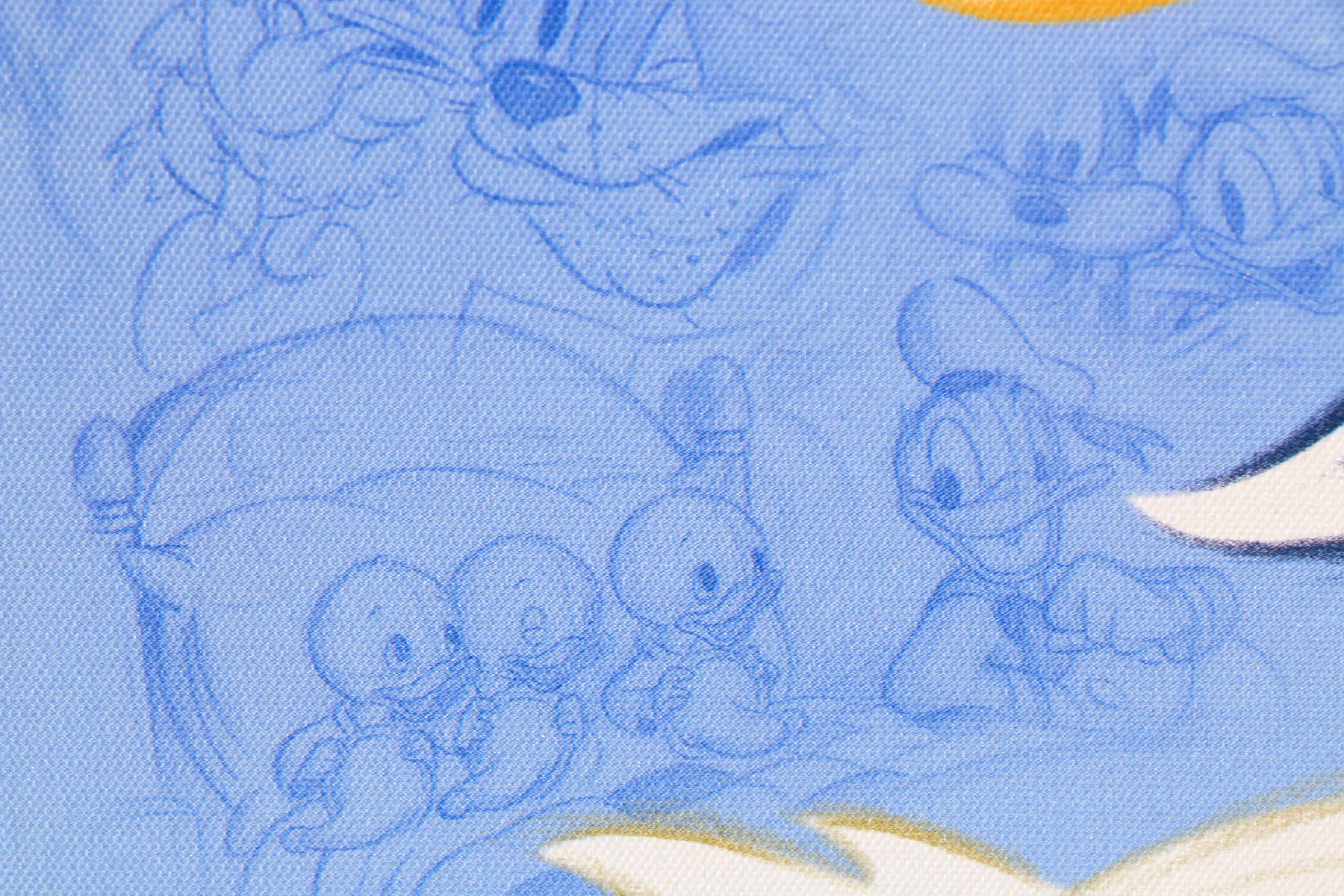 Giclee on Canvas Board of Disney's Donald Duck