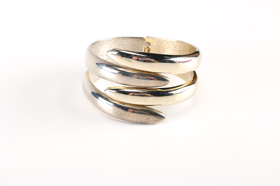 Assortment of Gold and Silver Tone Metal Costume Jewelry