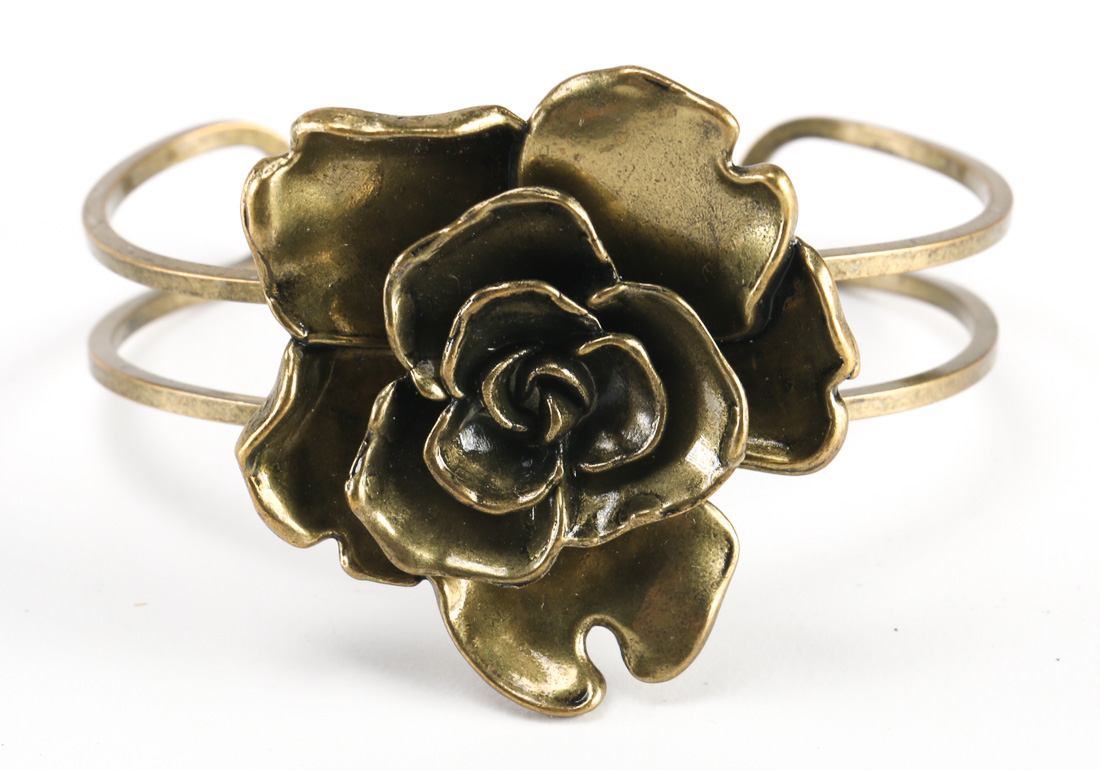 Assortment of Gold and Silver Tone Metal Costume Jewelry