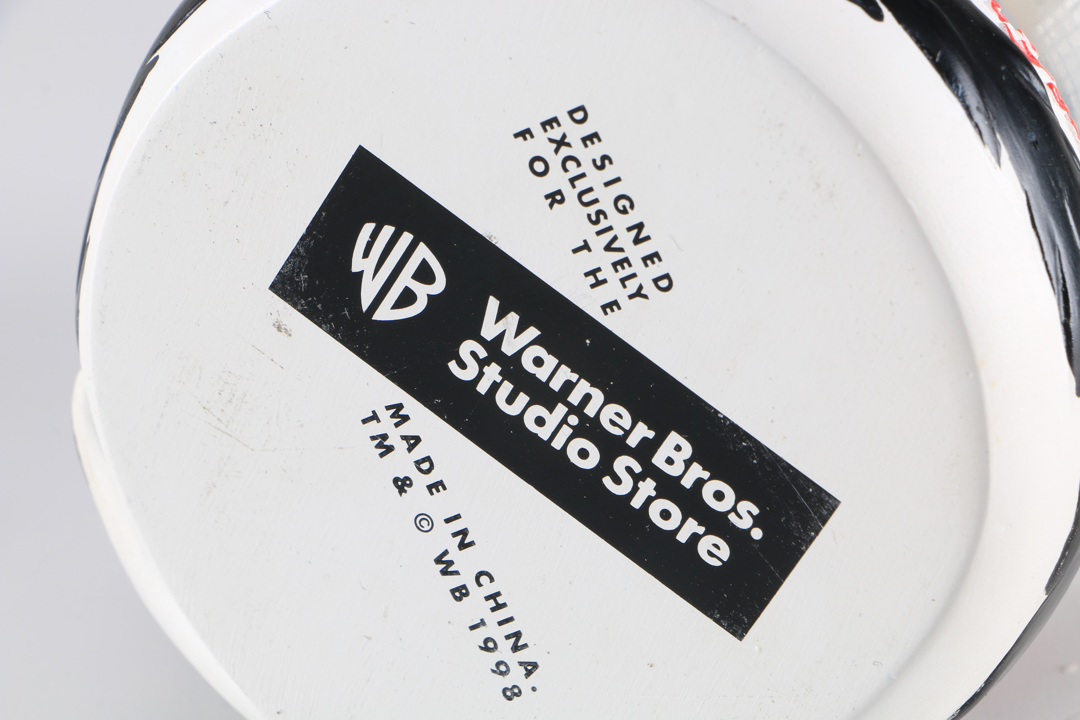 Looney Tunes Plate and Snow Globe