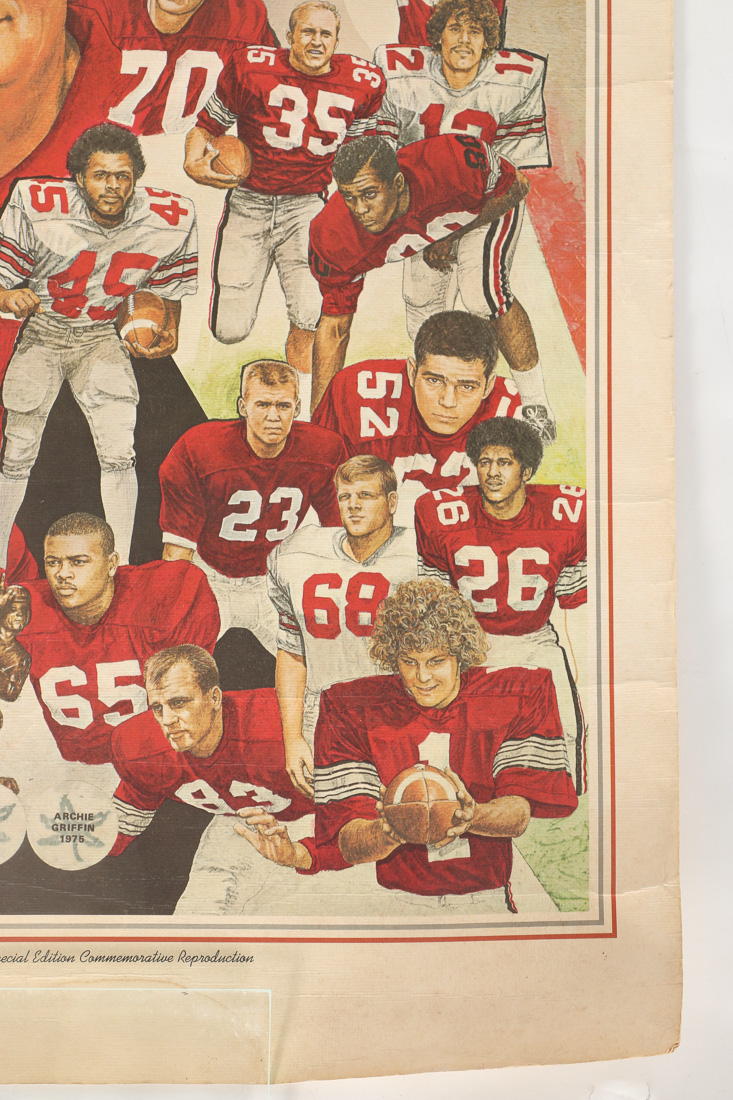"Woody Hayes's All-Americans" Silver Anniversary Special Edition Commemorative Reproduction