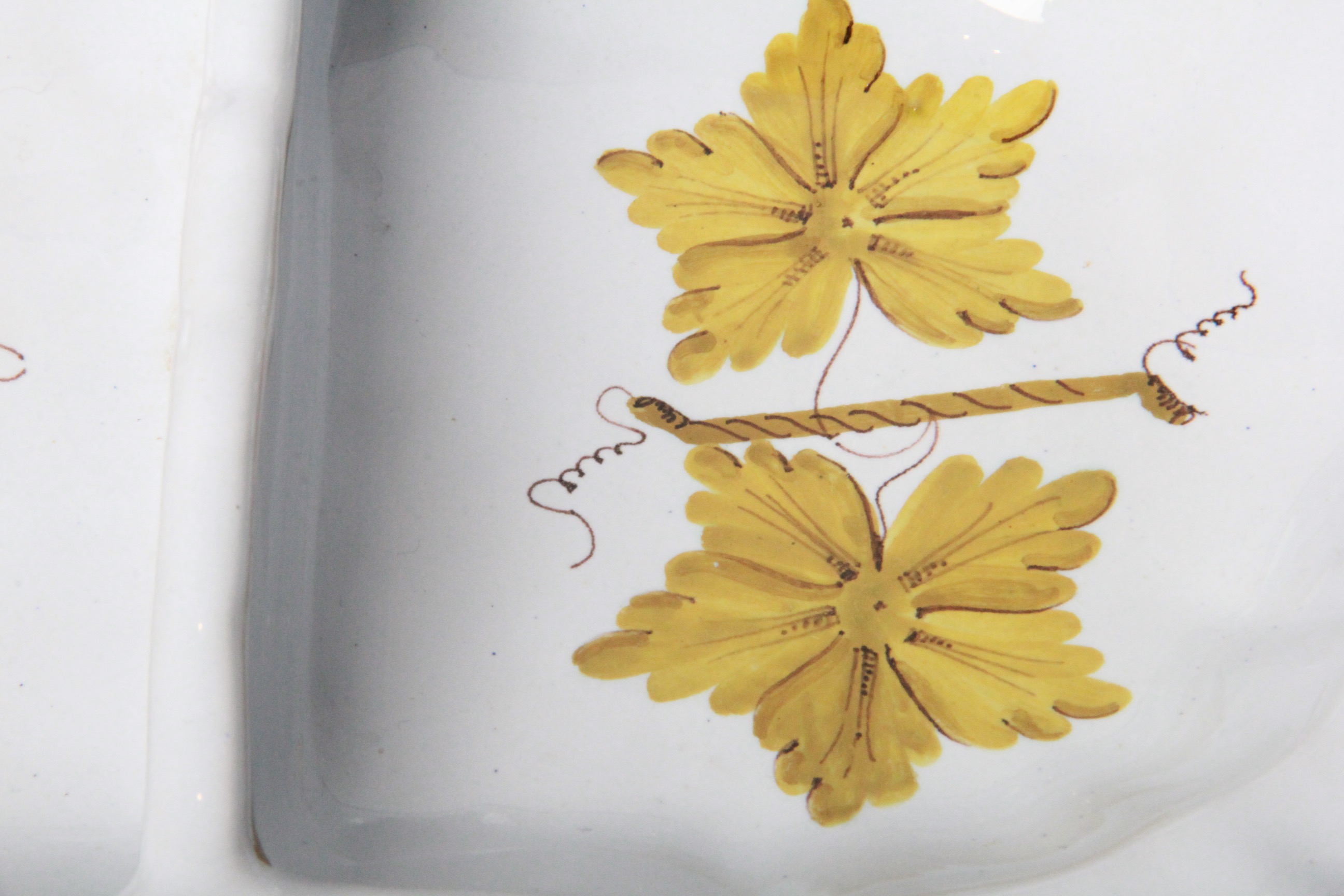 Vintage Faenza Divided Serving Platter