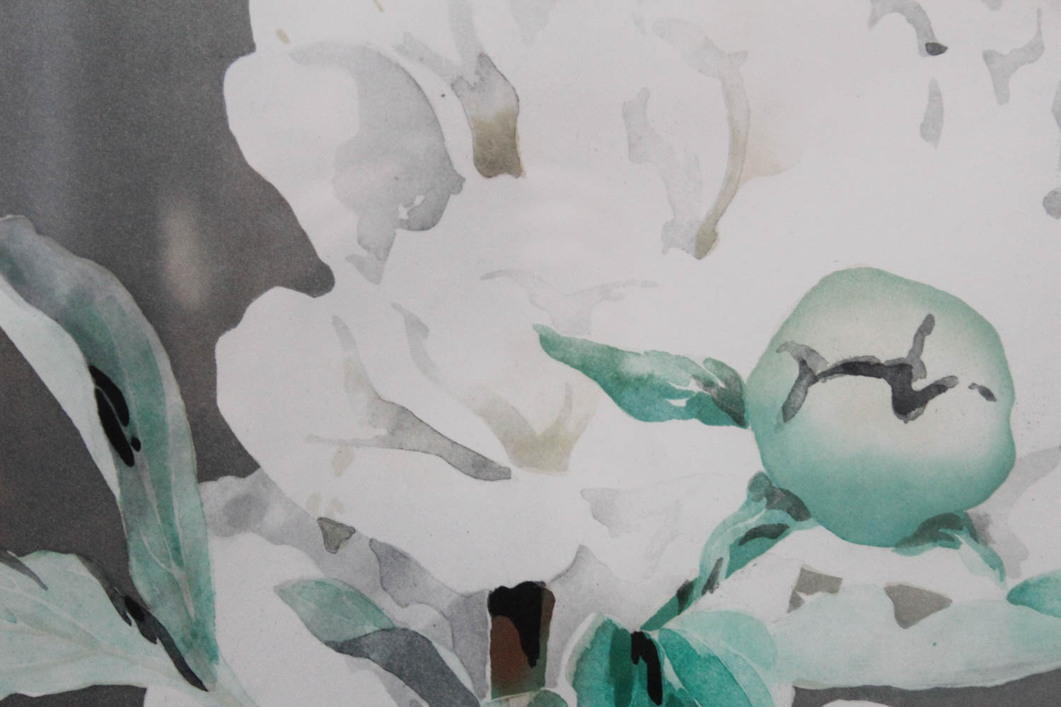 Gary Bukovnik "Peonies" Signed Artist's Proof Etching