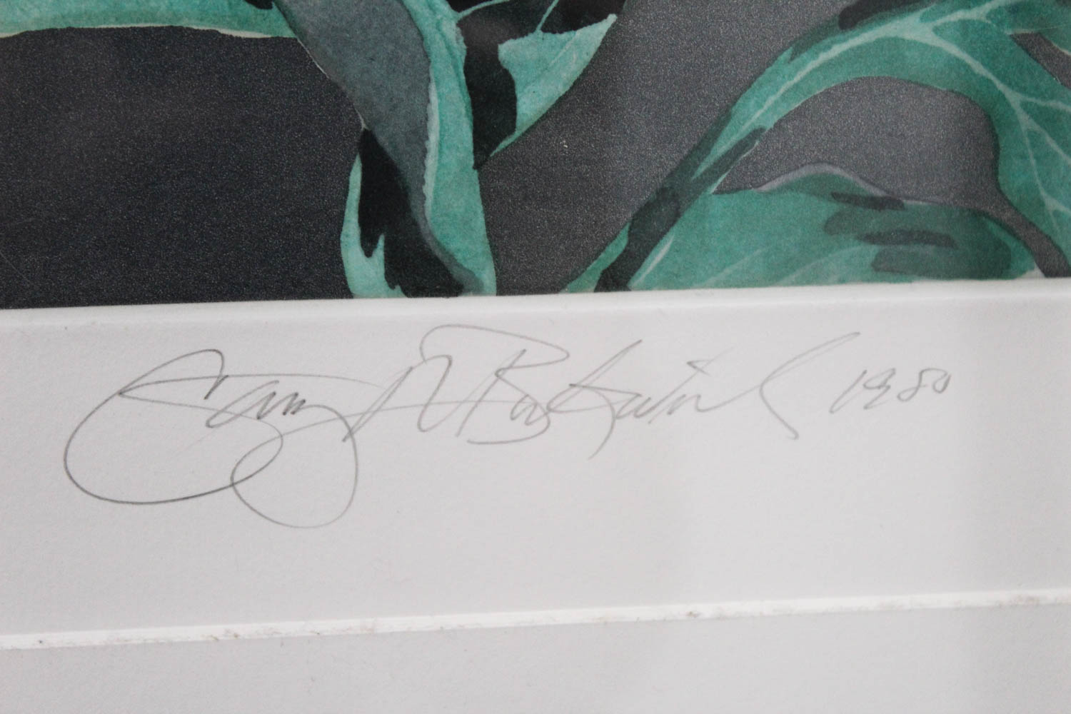 Gary Bukovnik "Peonies" Signed Artist's Proof Etching