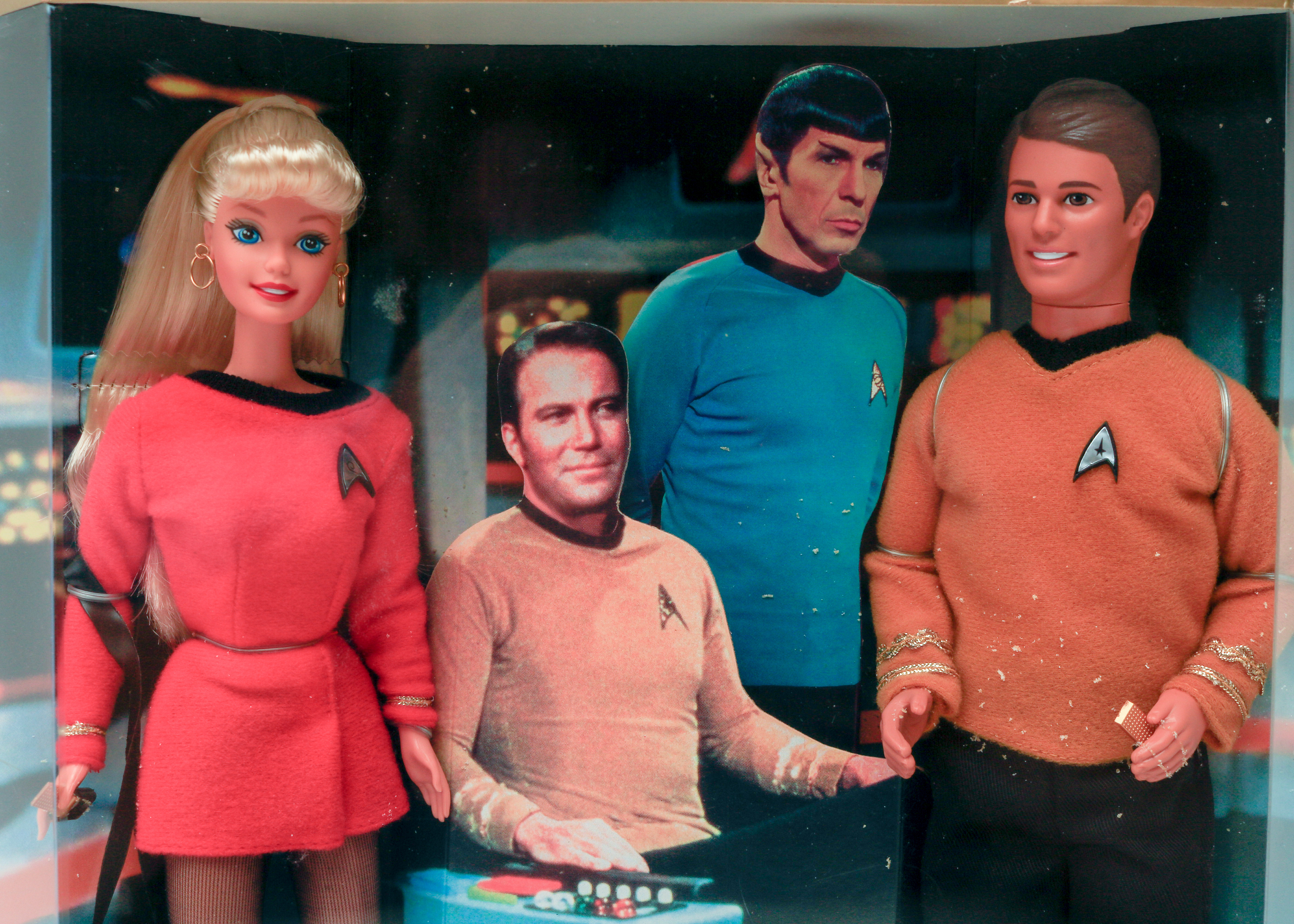 Barbie and Ken Star Trek Dolls