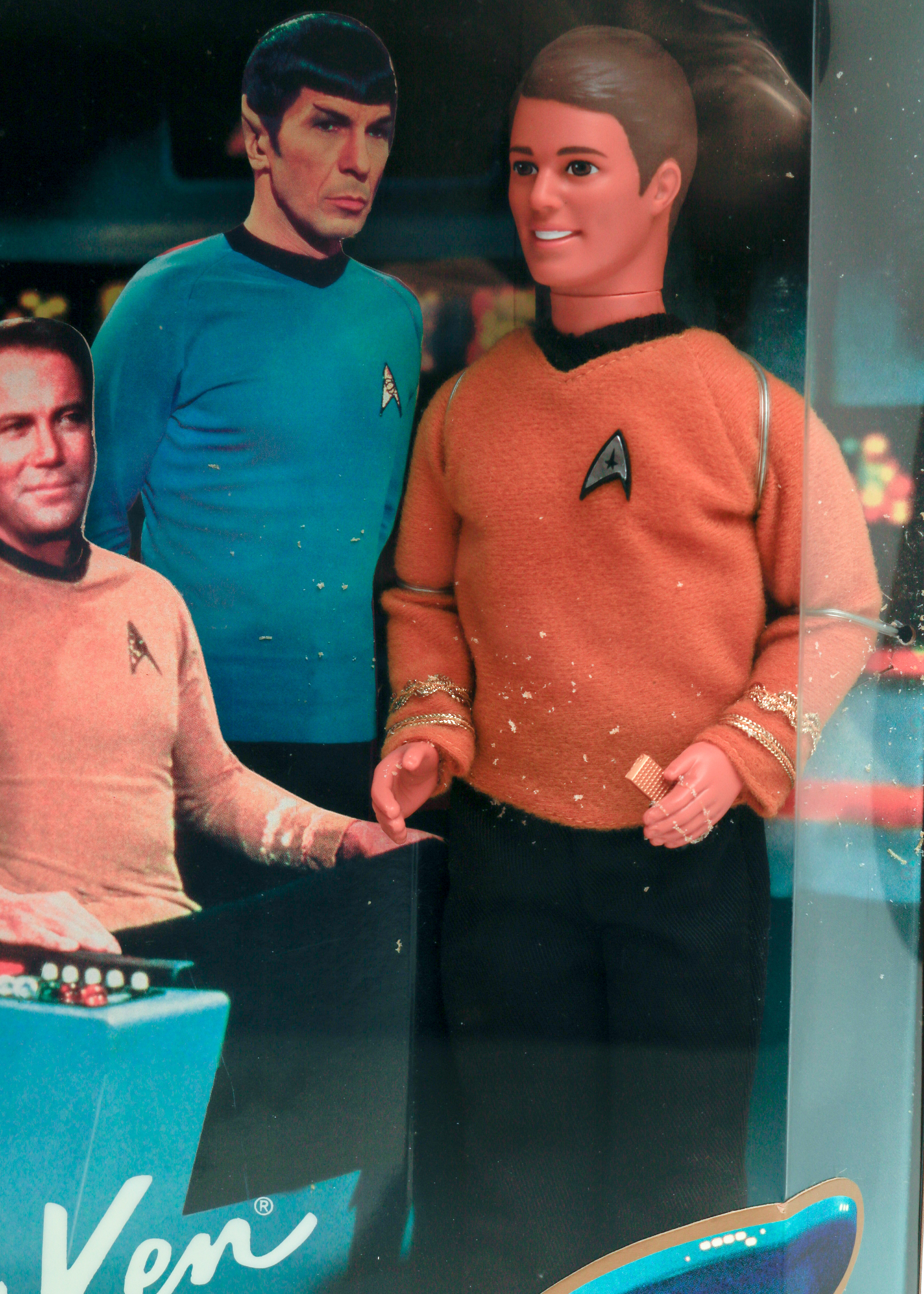 Barbie and Ken Star Trek Dolls