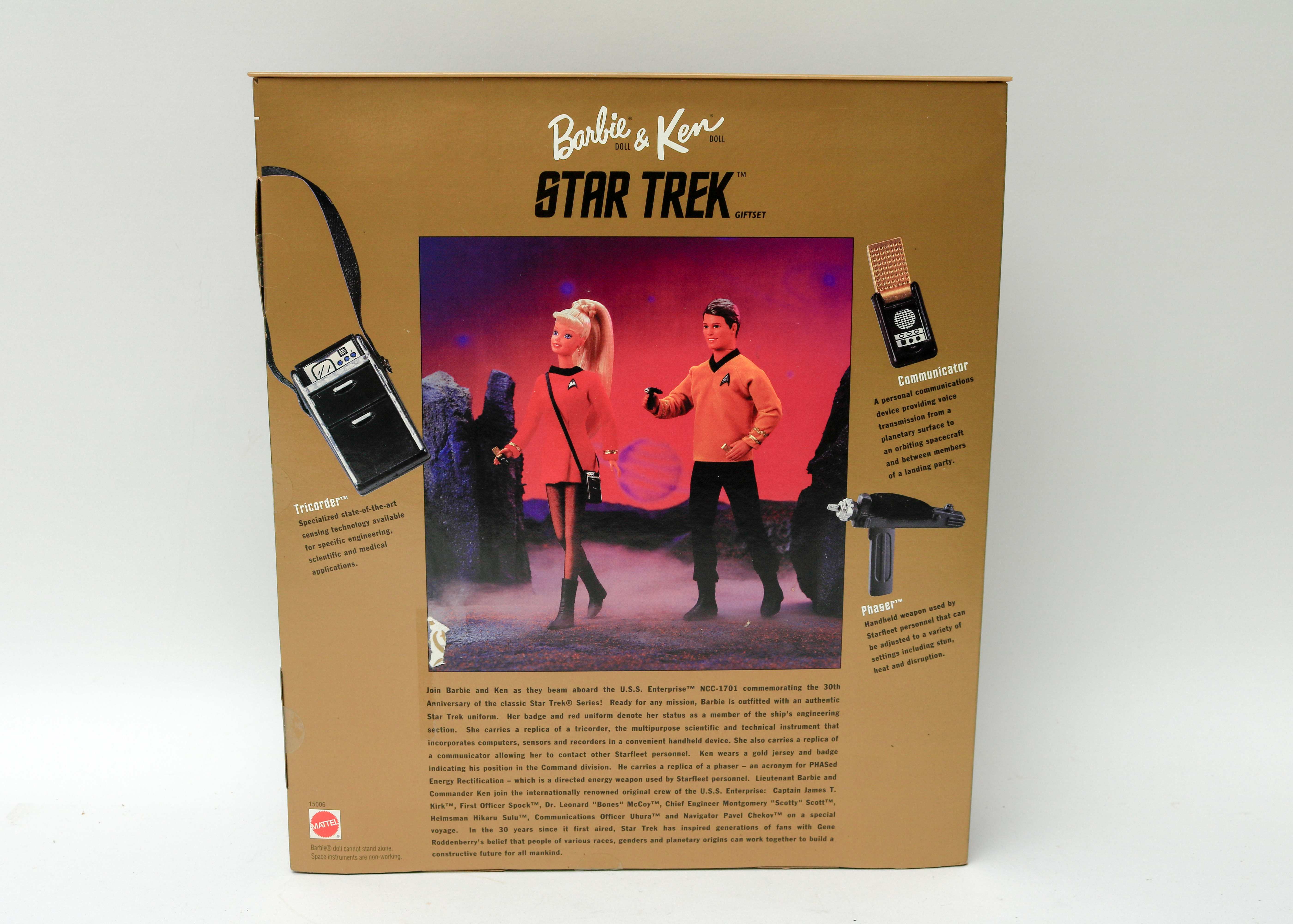 Barbie and Ken Star Trek Dolls