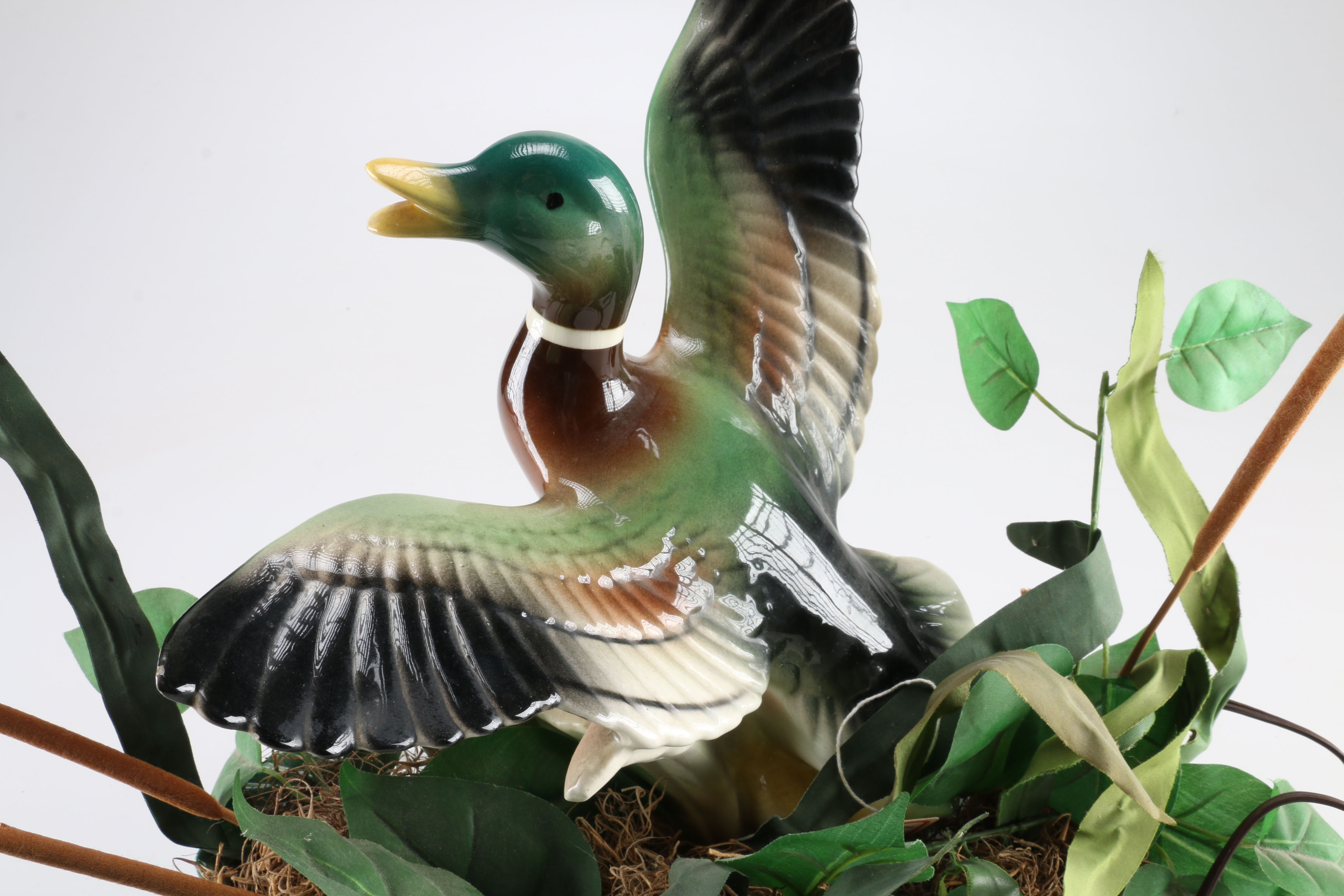 Vintage Lane and Co. Mallard Duck Television Lamp