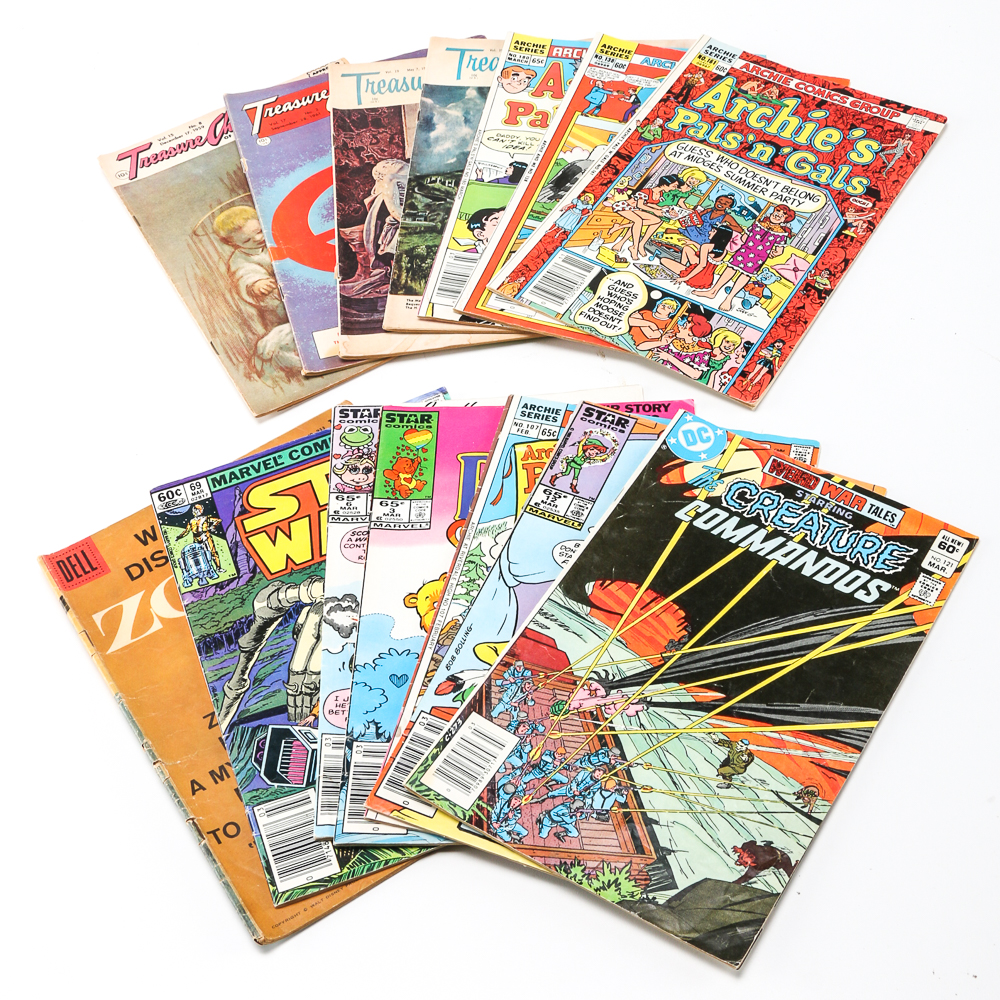 Vintage Comic Assortment Featuring "Archie's Pals 'n' Gals" #161