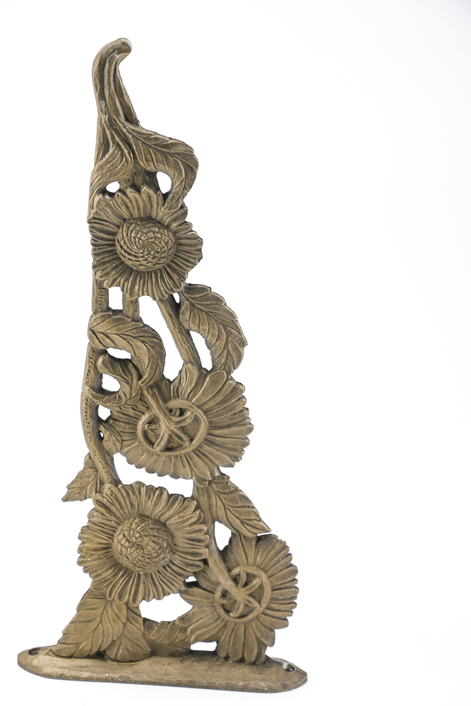 Pair of Vintage Metal Decor