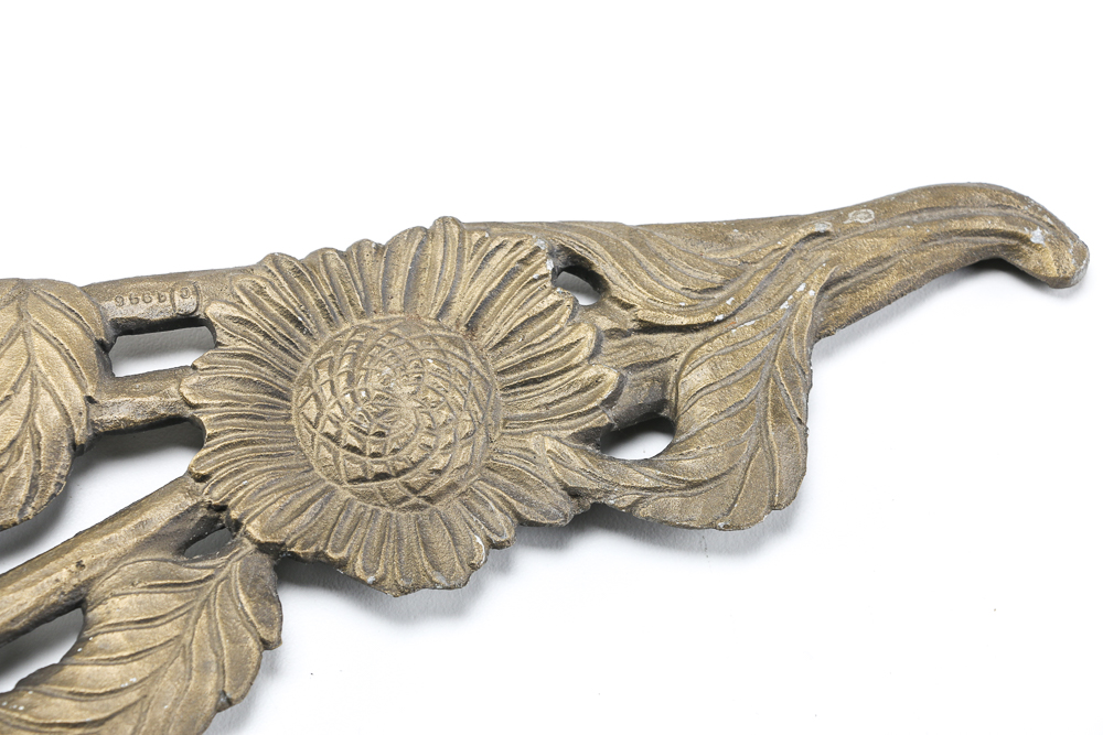 Pair of Vintage Metal Decor