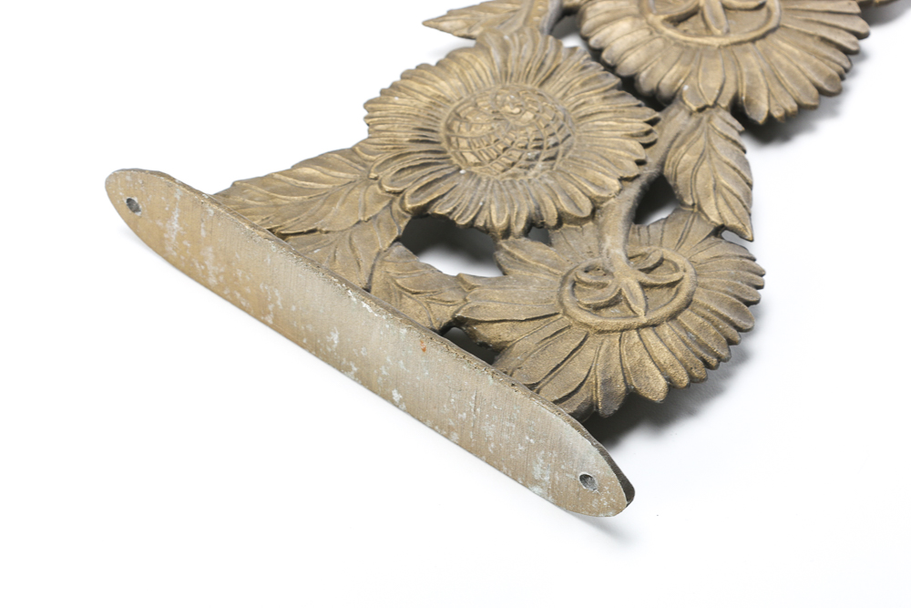 Pair of Vintage Metal Decor