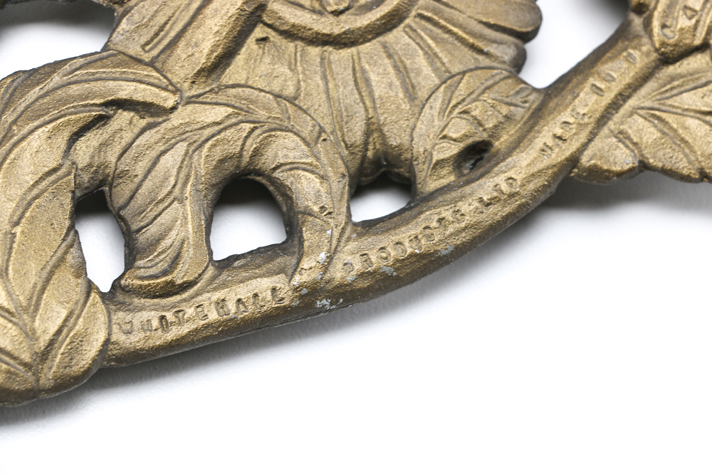 Pair of Vintage Metal Decor