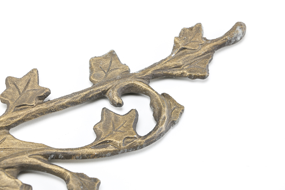 Pair of Vintage Metal Decor