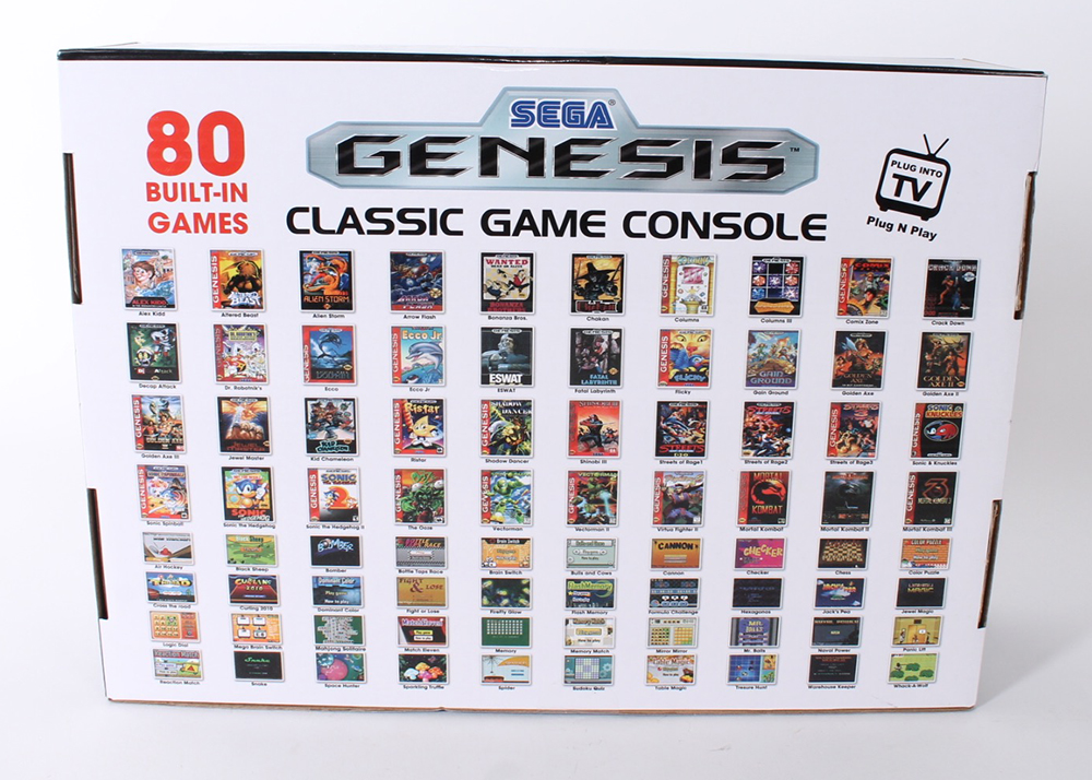 Atari and Sega Video Game Systems