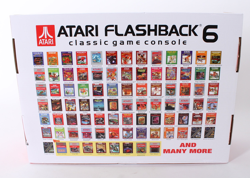 Atari and Sega Video Game Systems
