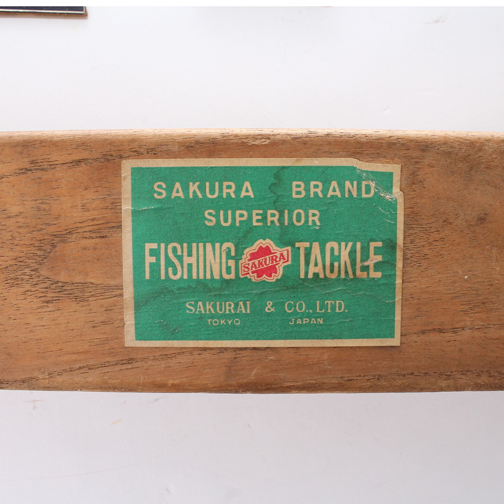 Vintage Sakura Brand Bamboo Fly Fishing Rod and Accessories
