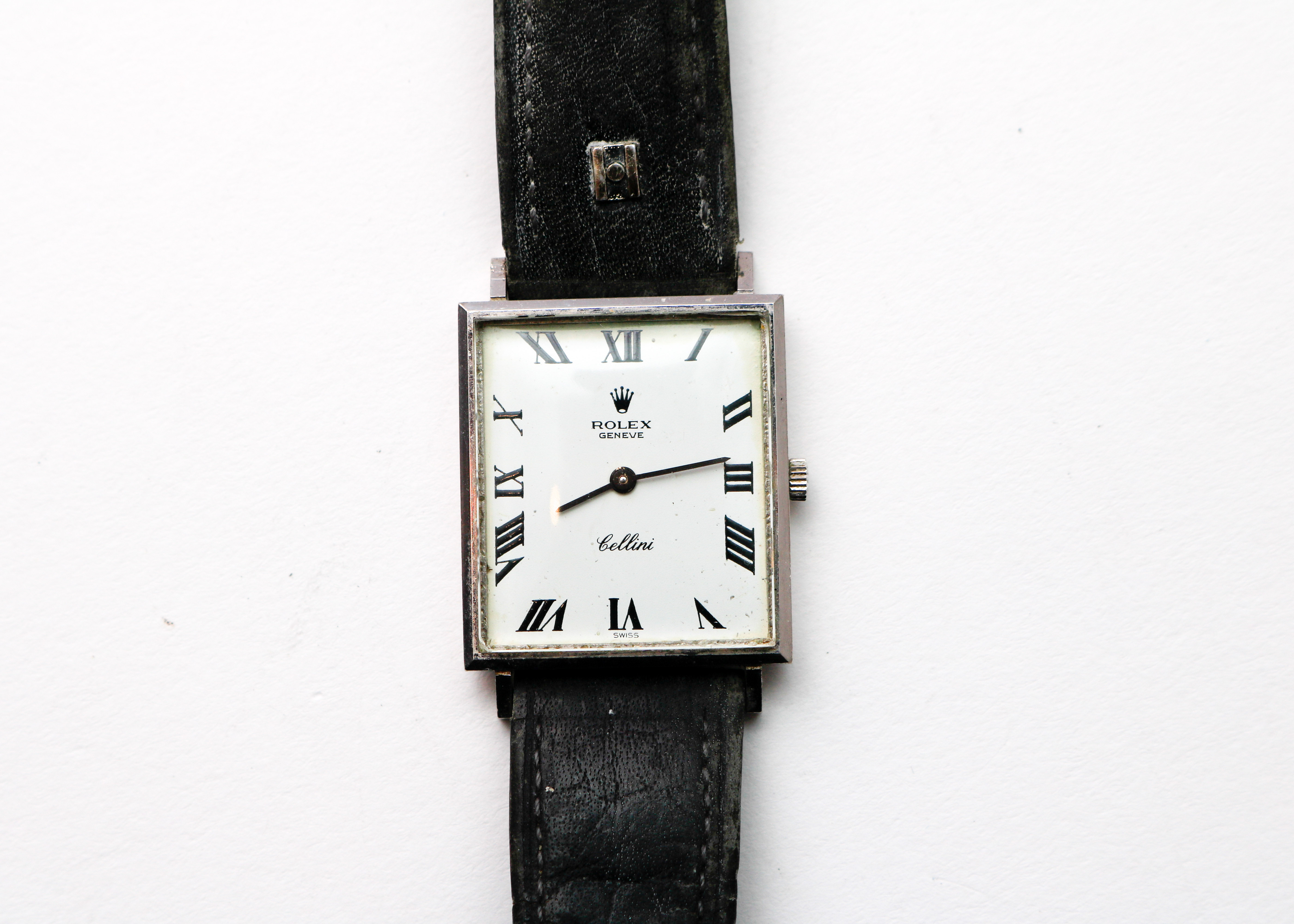 18K White Gold Rolex Cellini Watch