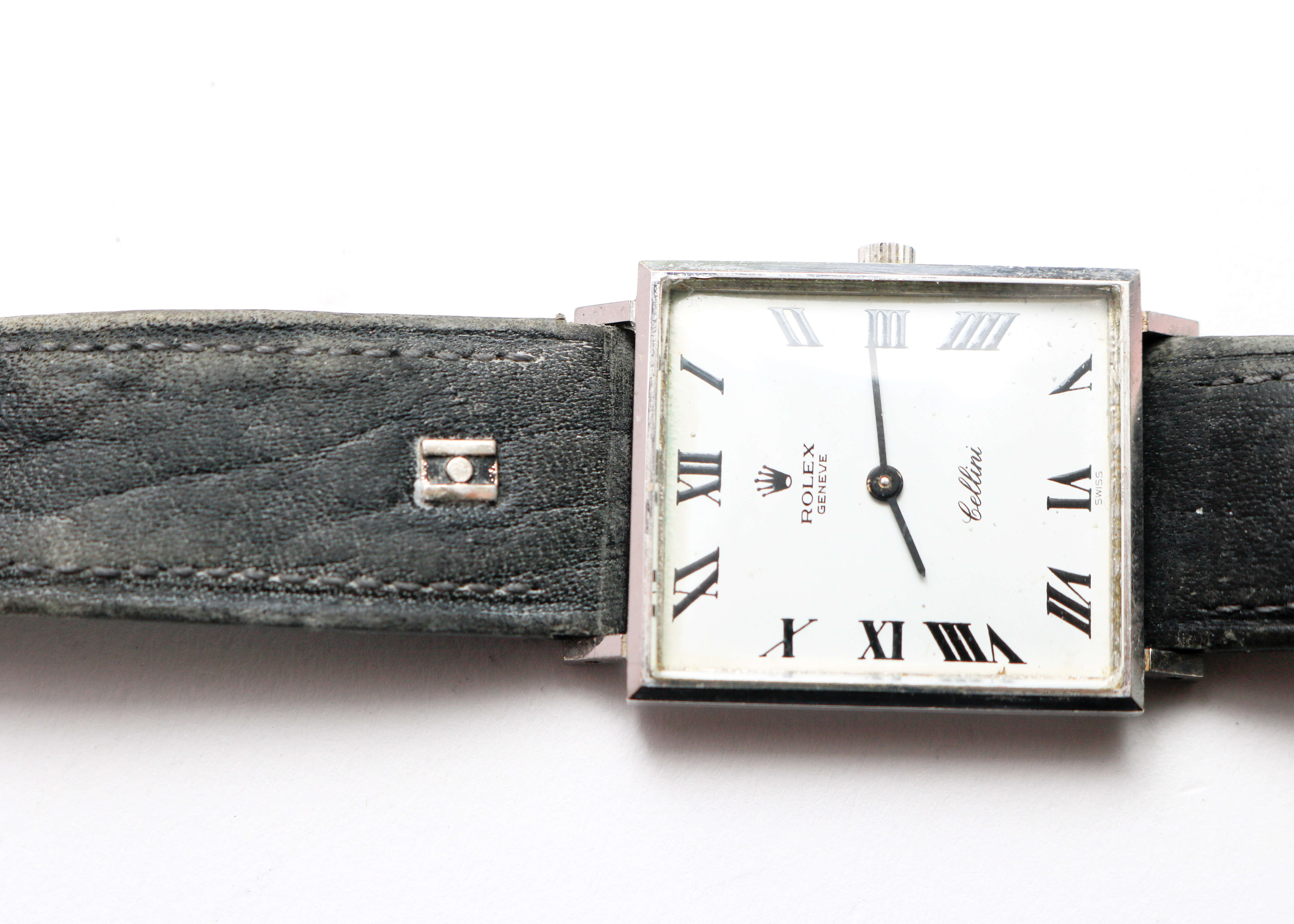 18K White Gold Rolex Cellini Watch