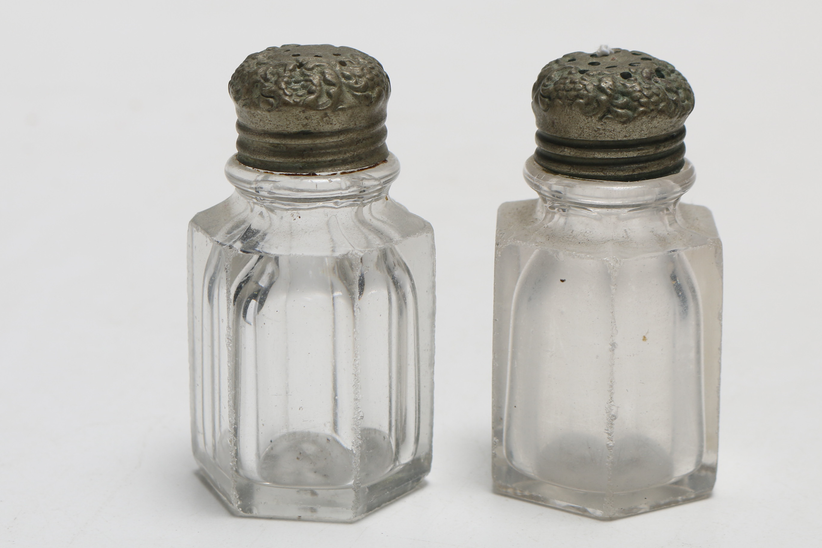 Collection of Vintage Salt and Pepper Shakers Including Sterling