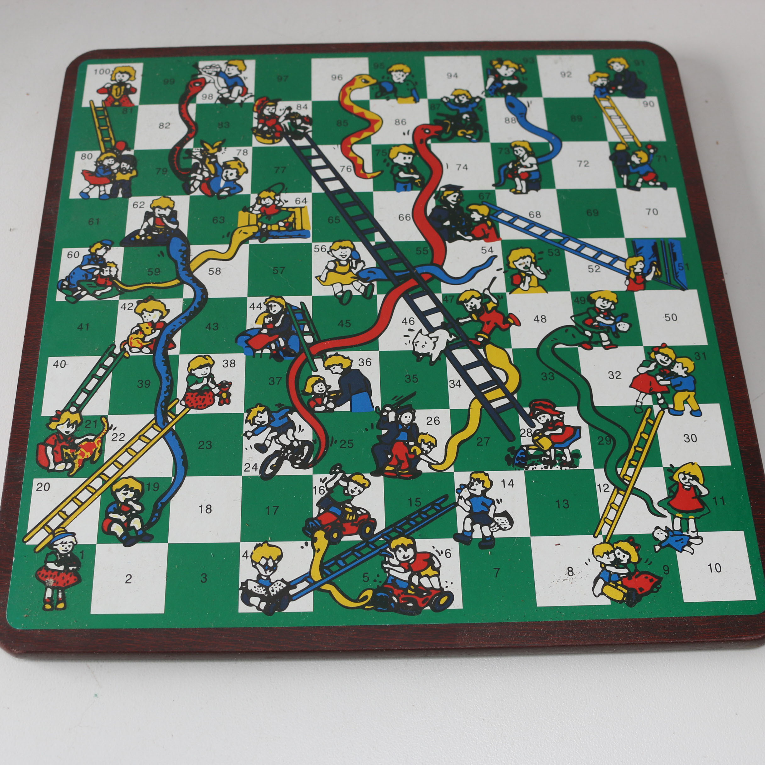 Wooden Multi-Board-Game Box