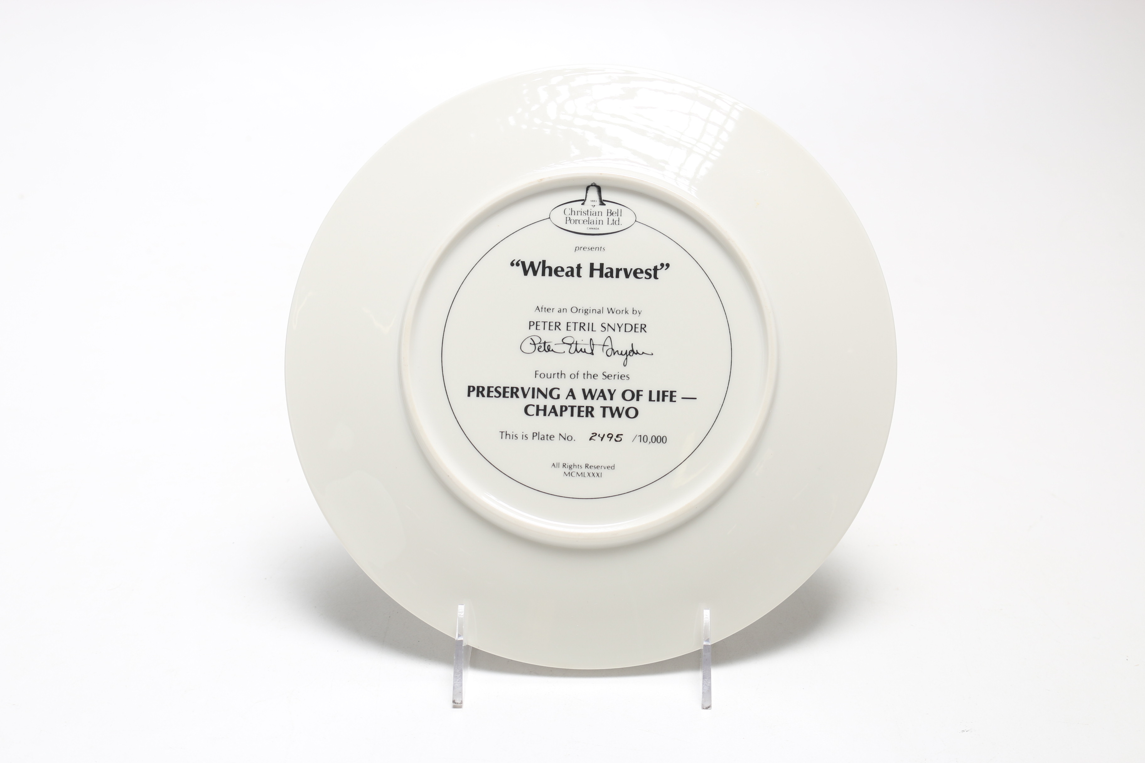 "1972 Team Canada" Collector Plate and More