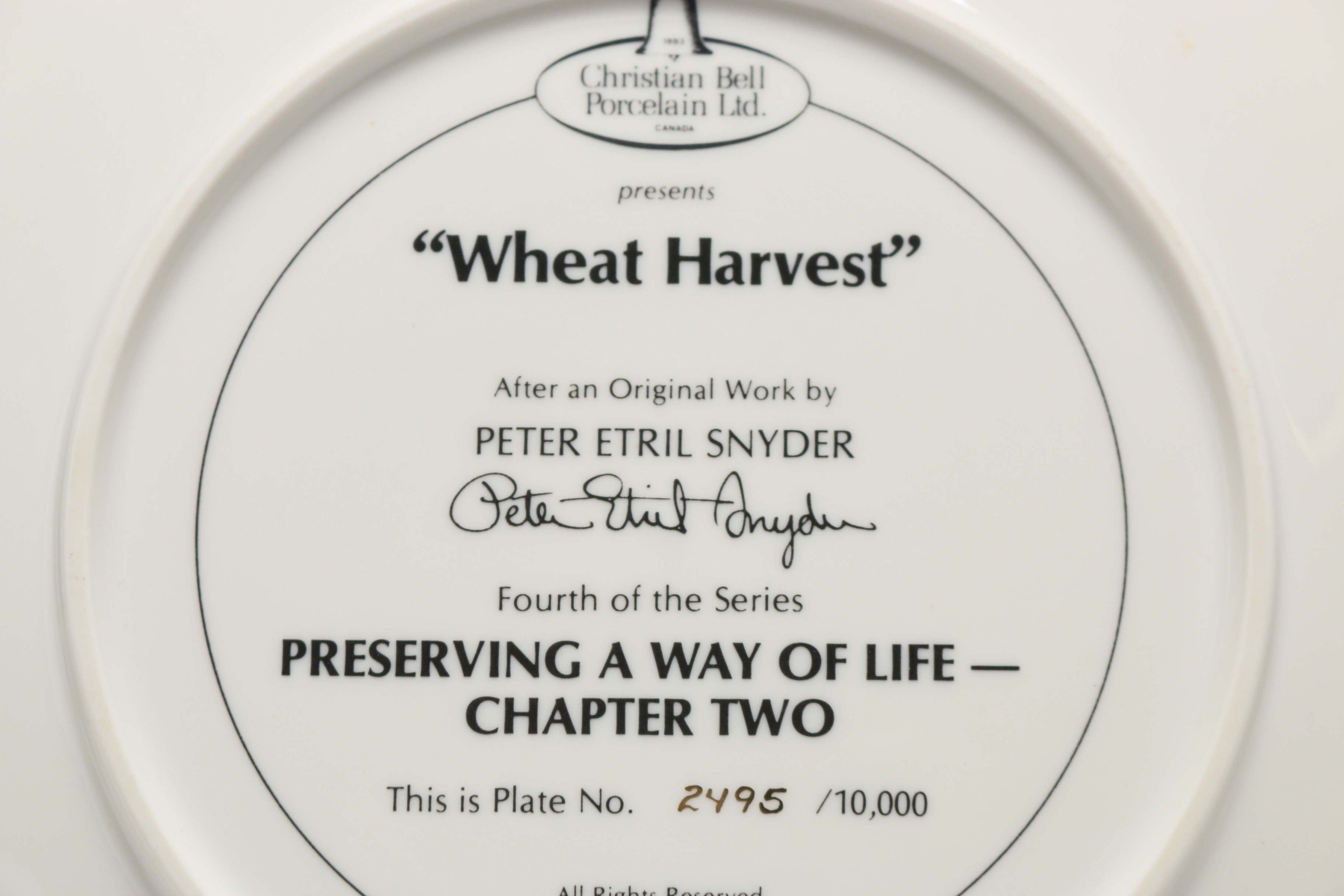 "1972 Team Canada" Collector Plate and More