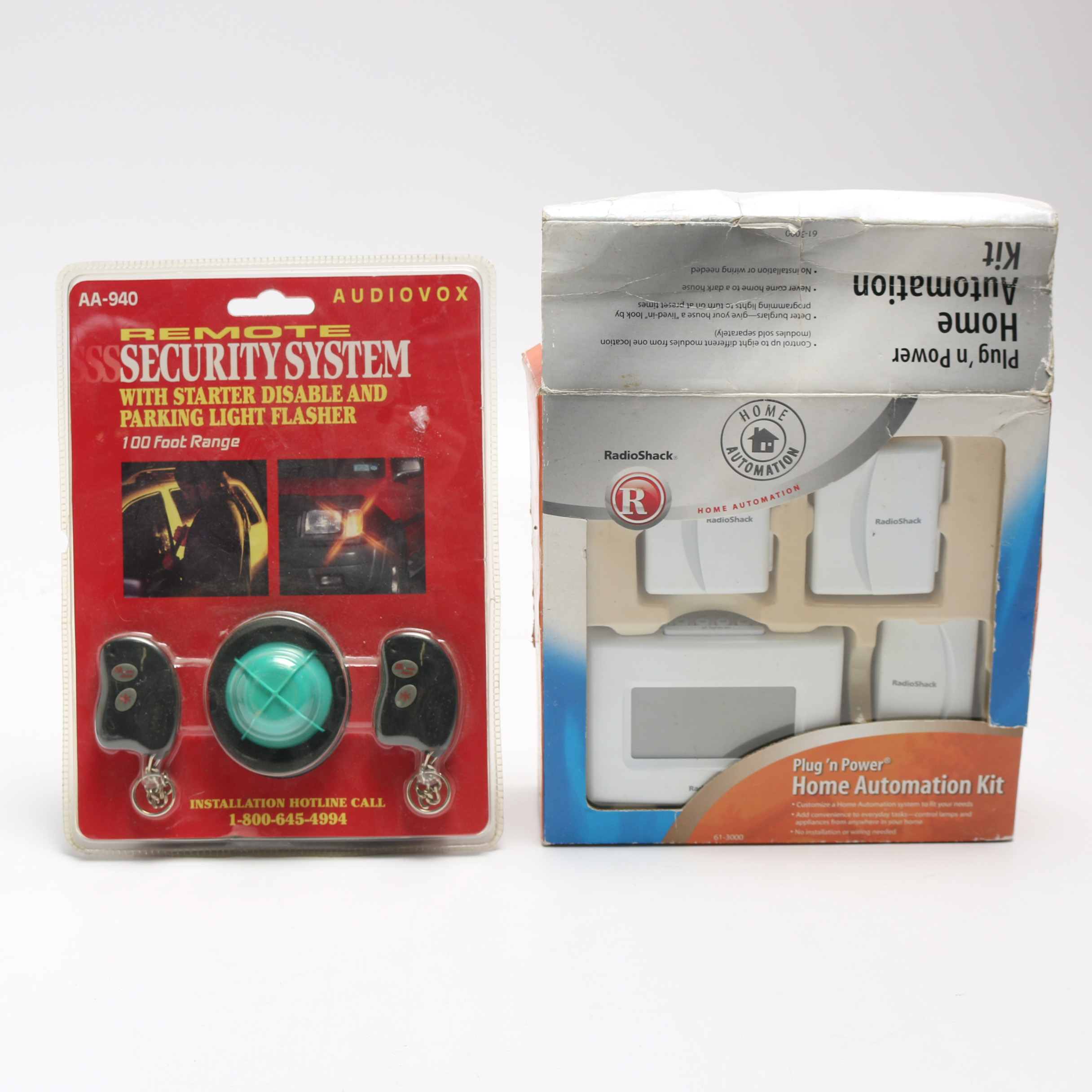 Audiovox Vehicle Security System and Home Automation Kit