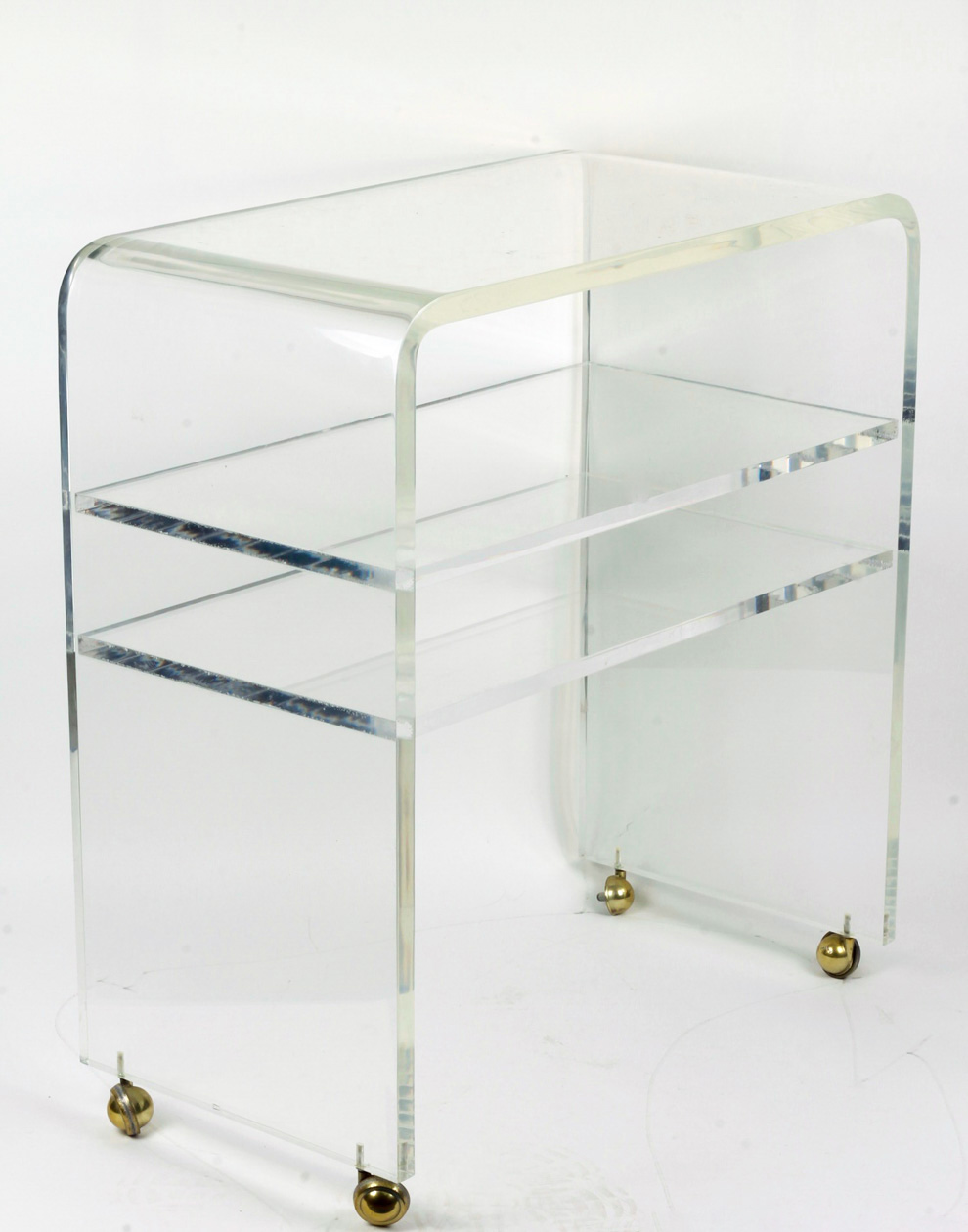 1970s Lucite Bar Cart