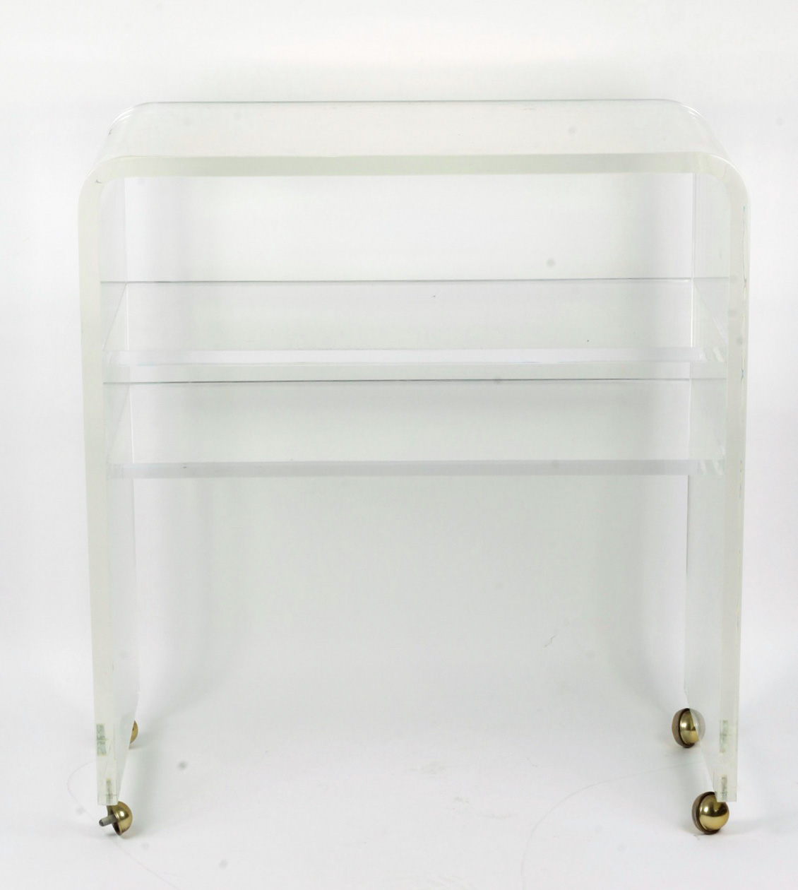 1970s Lucite Bar Cart