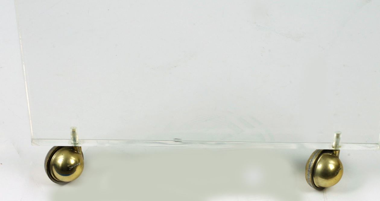 1970s Lucite Bar Cart